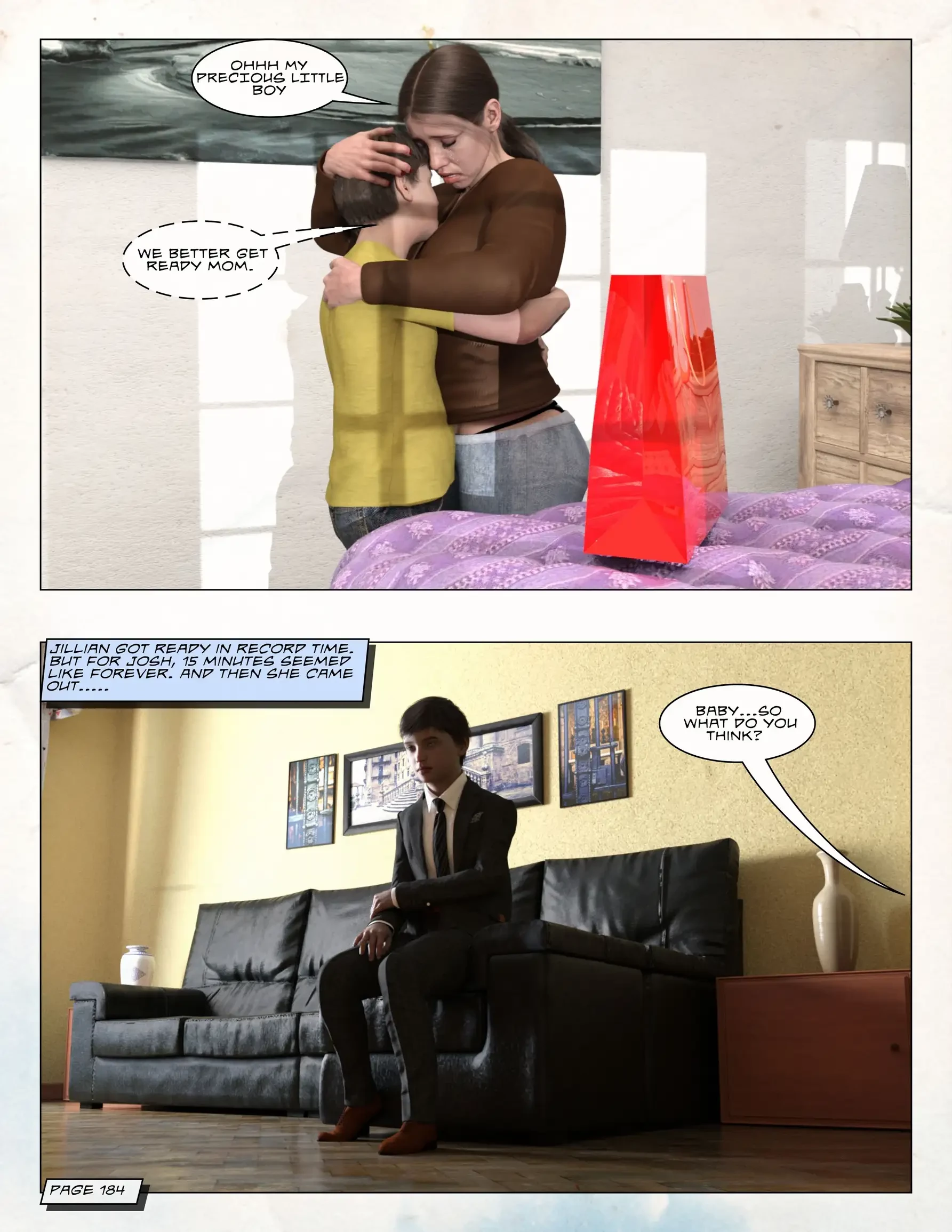 Loving Mom 3 - Dating My Mother [Neato] porn comic picture 67