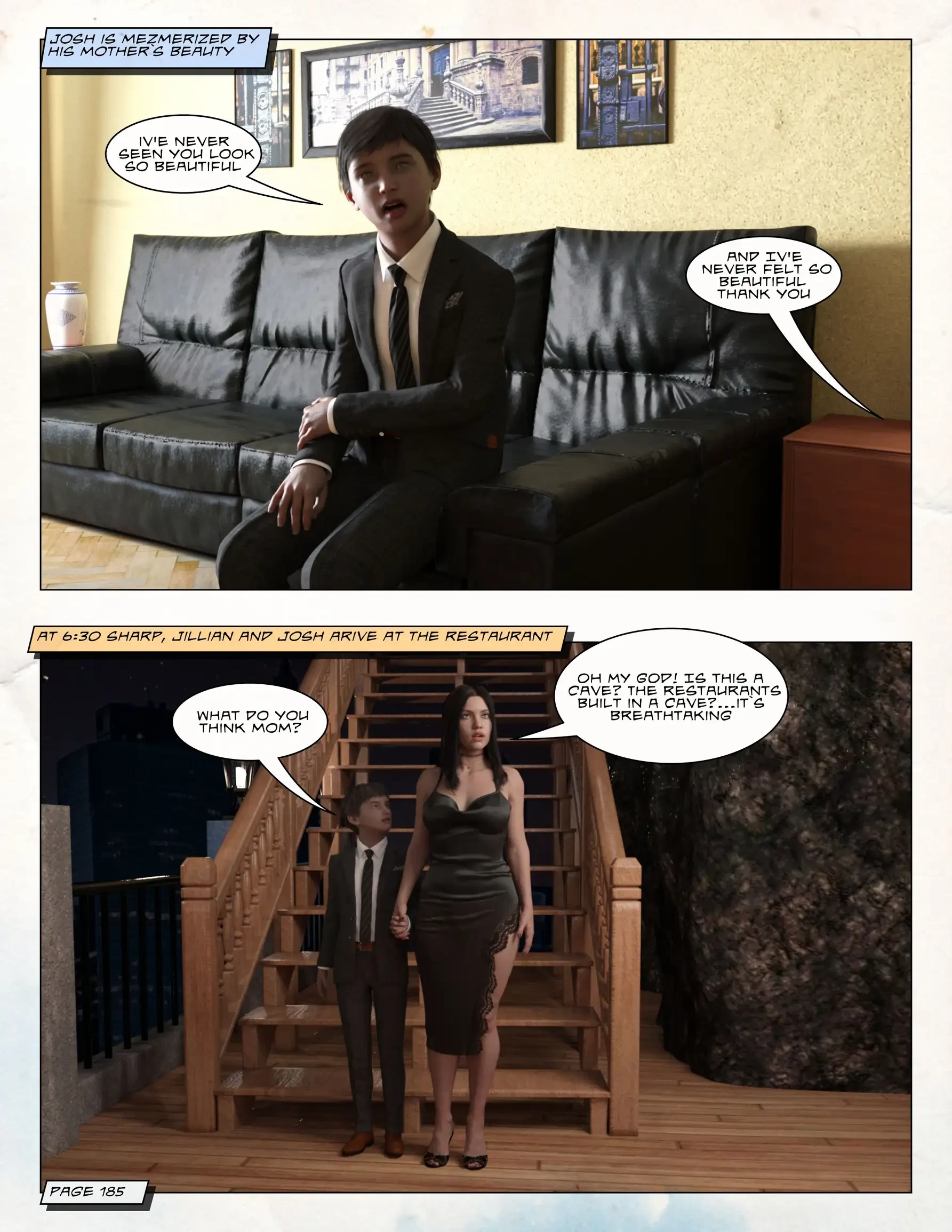 Loving Mom 3 - Dating My Mother [Neato] porn comic picture 68