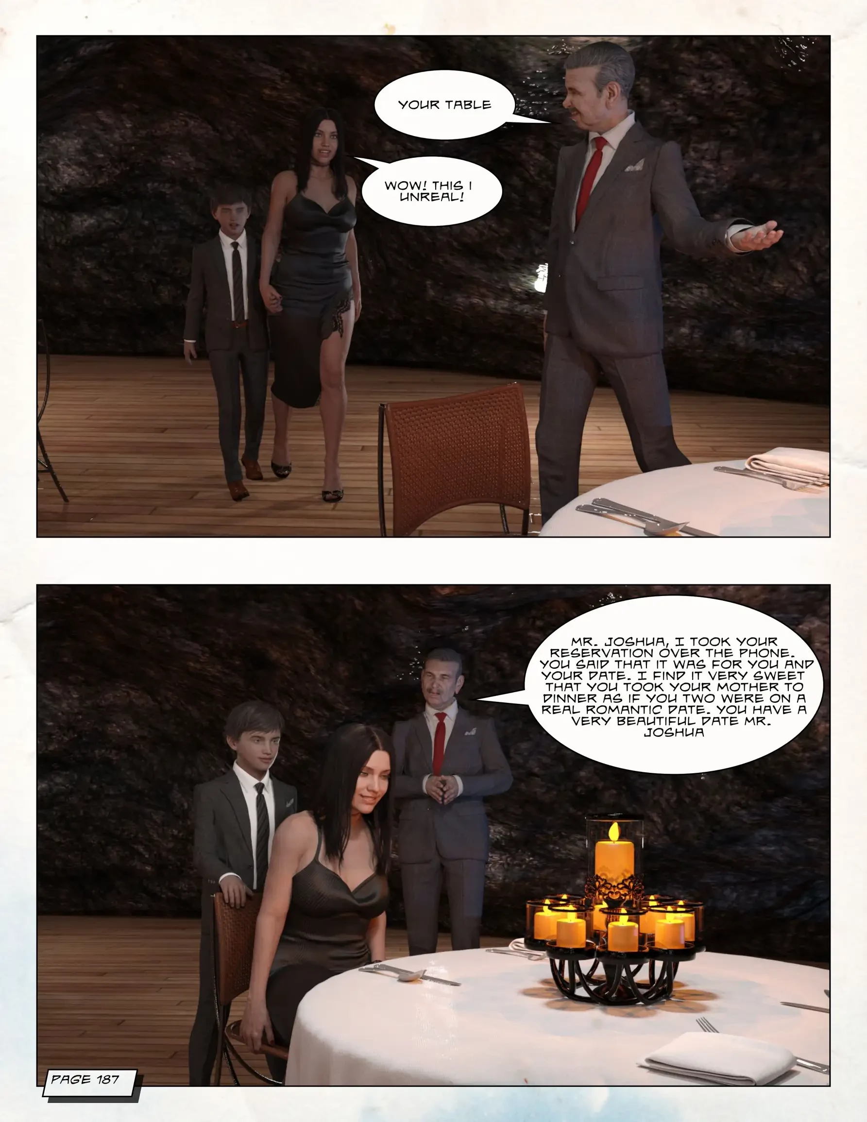 Loving Mom 3 - Dating My Mother [Neato] porn comic picture 70