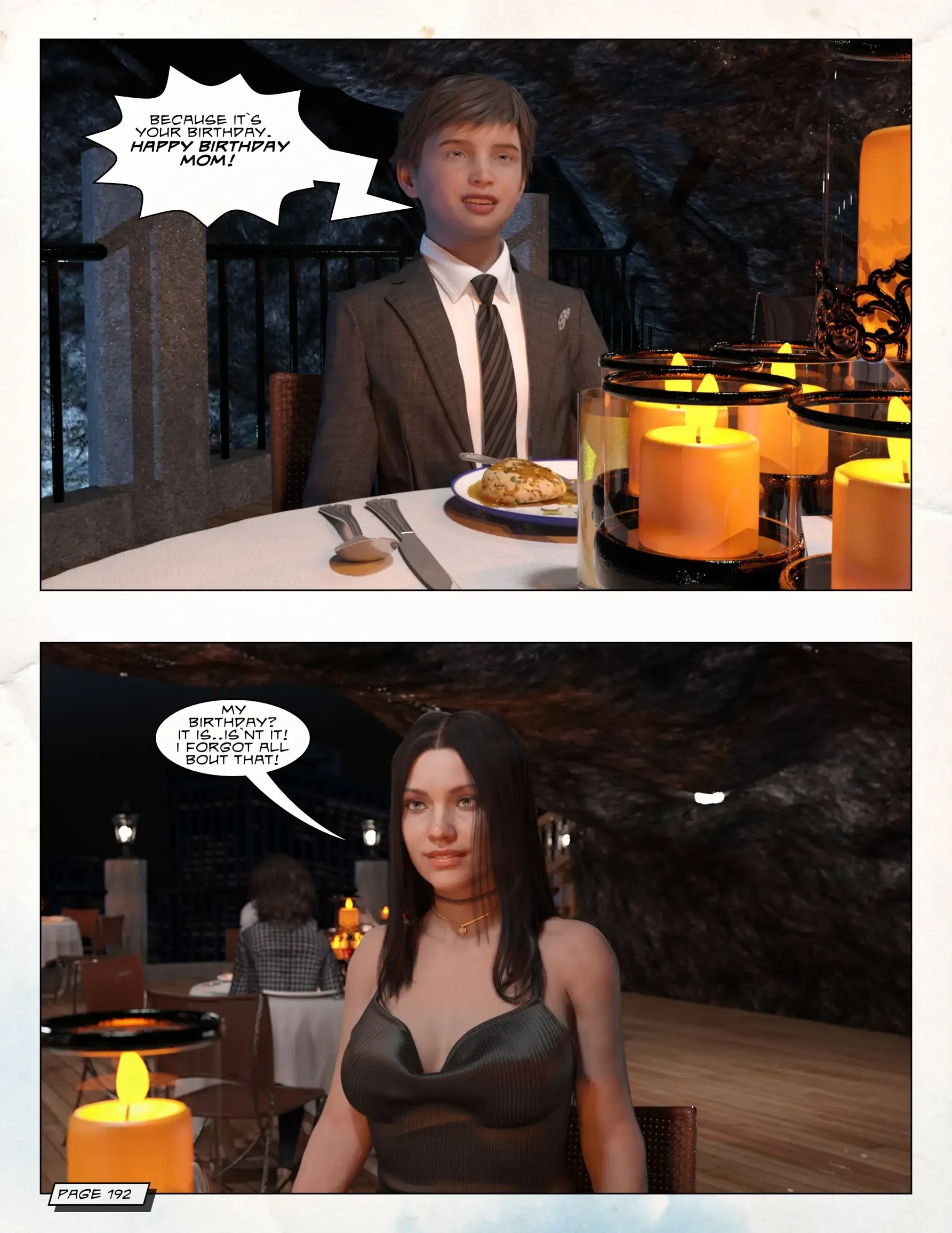 Loving Mom 3 - Dating My Mother [Neato] porn comic picture 75