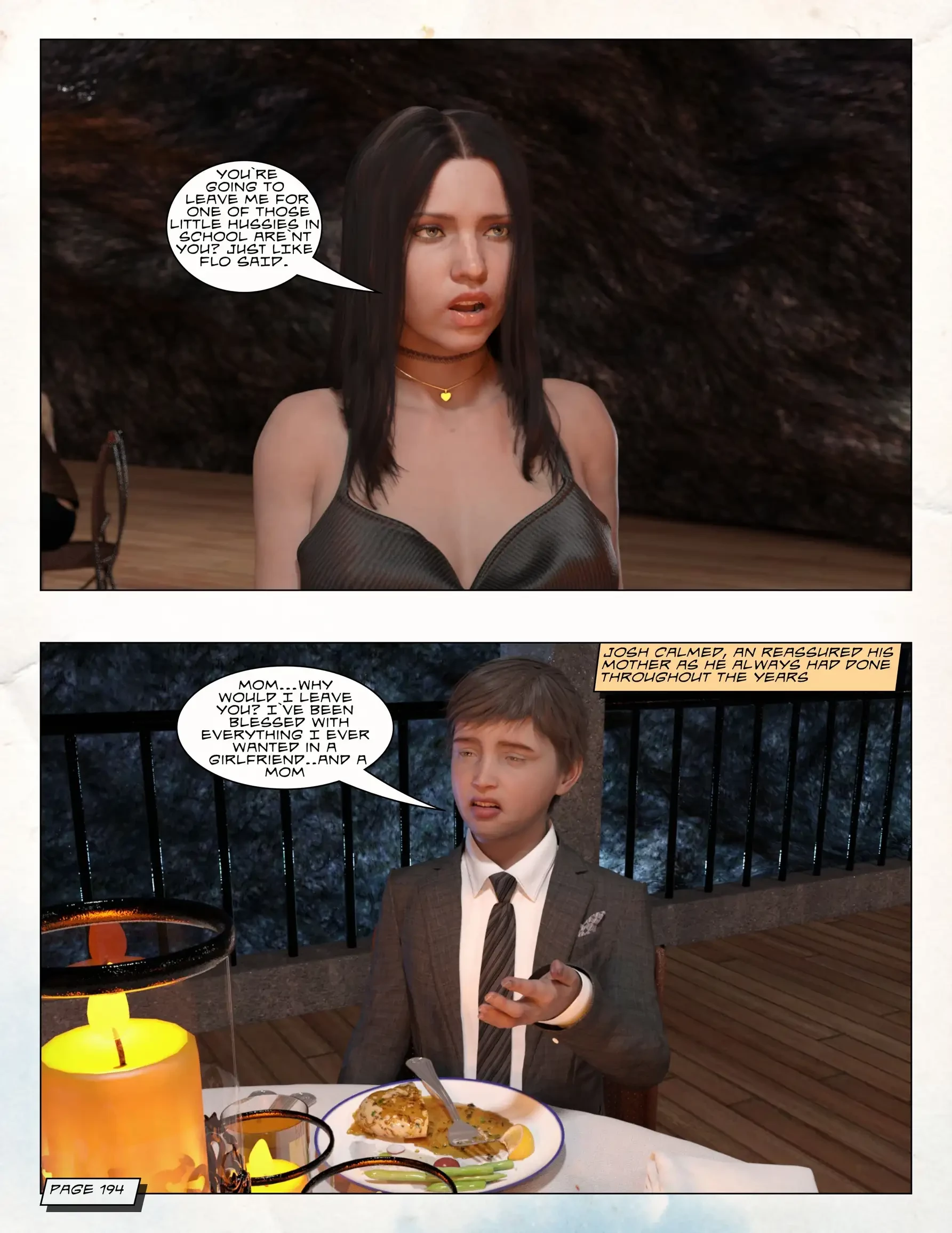 Loving Mom 3 - Dating My Mother [Neato] porn comic picture 77