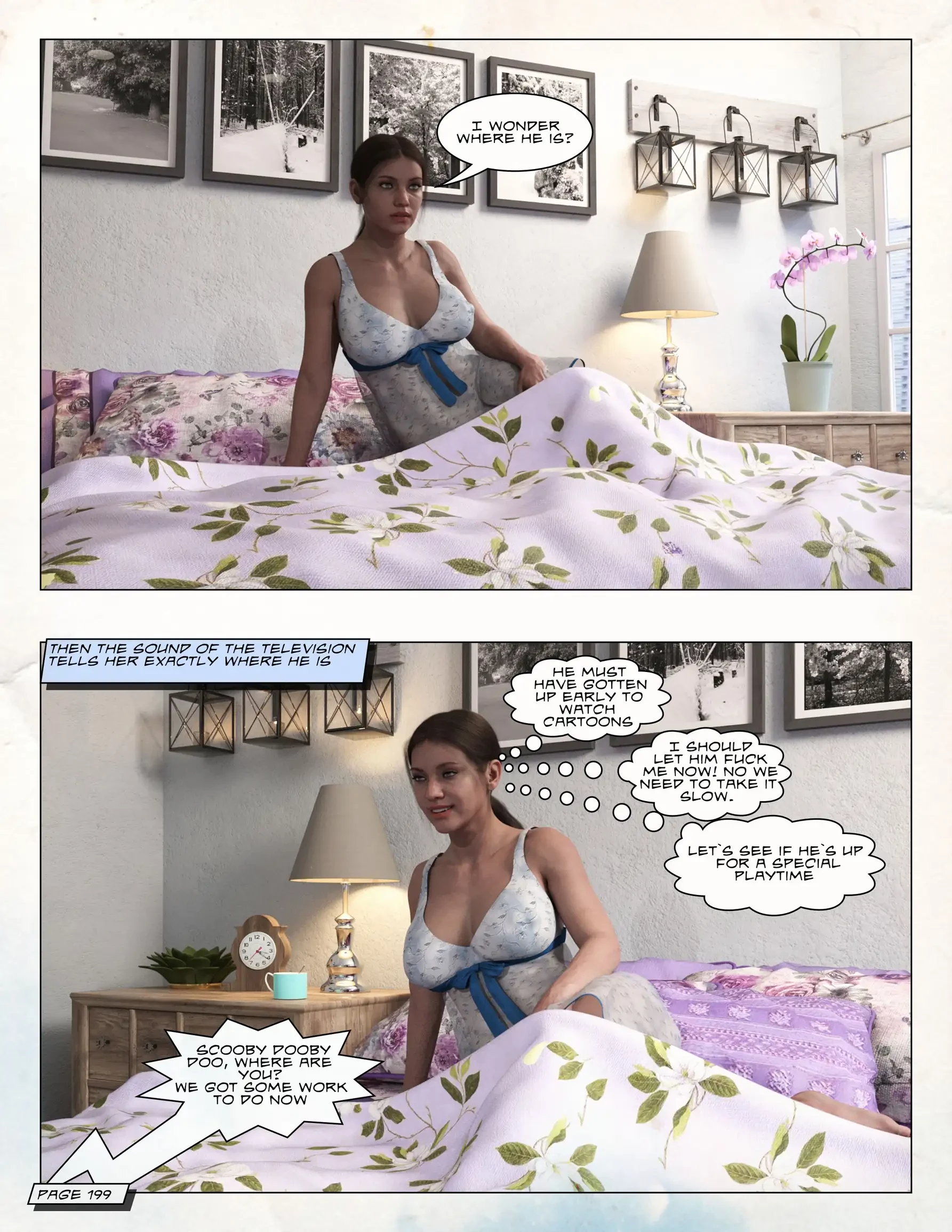 Loving Mom 3 - Dating My Mother [Neato] porn comic picture 82