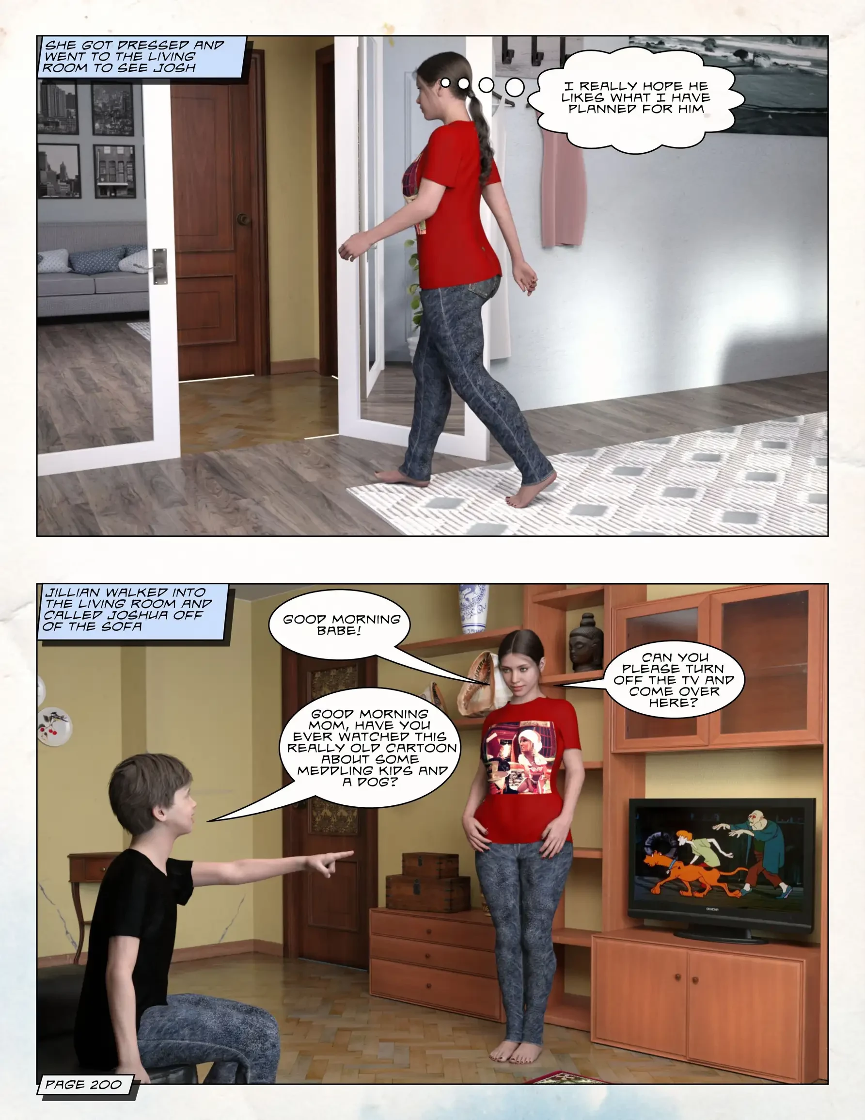 Loving Mom 3 - Dating My Mother [Neato] porn comic picture 83