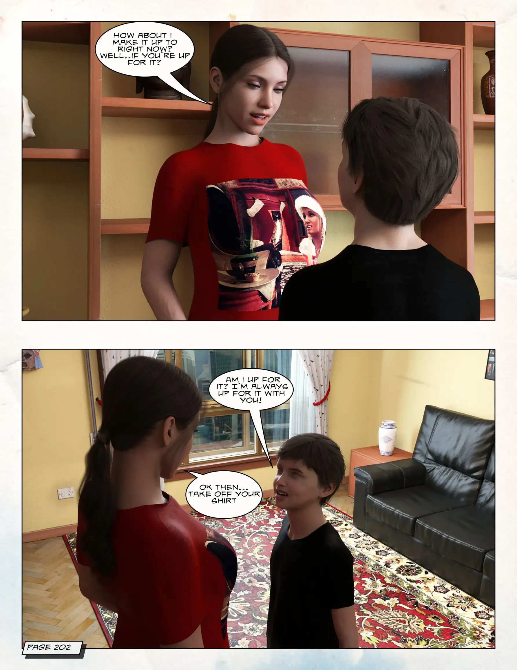 Loving Mom 3 - Dating My Mother [Neato] porn comic picture 85