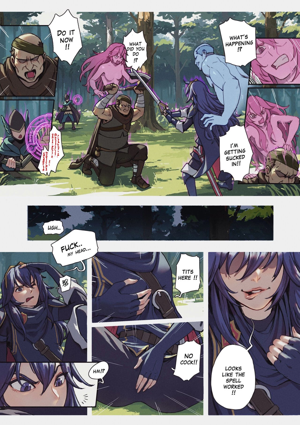 Lucina Gone Wild! porn comic picture 2