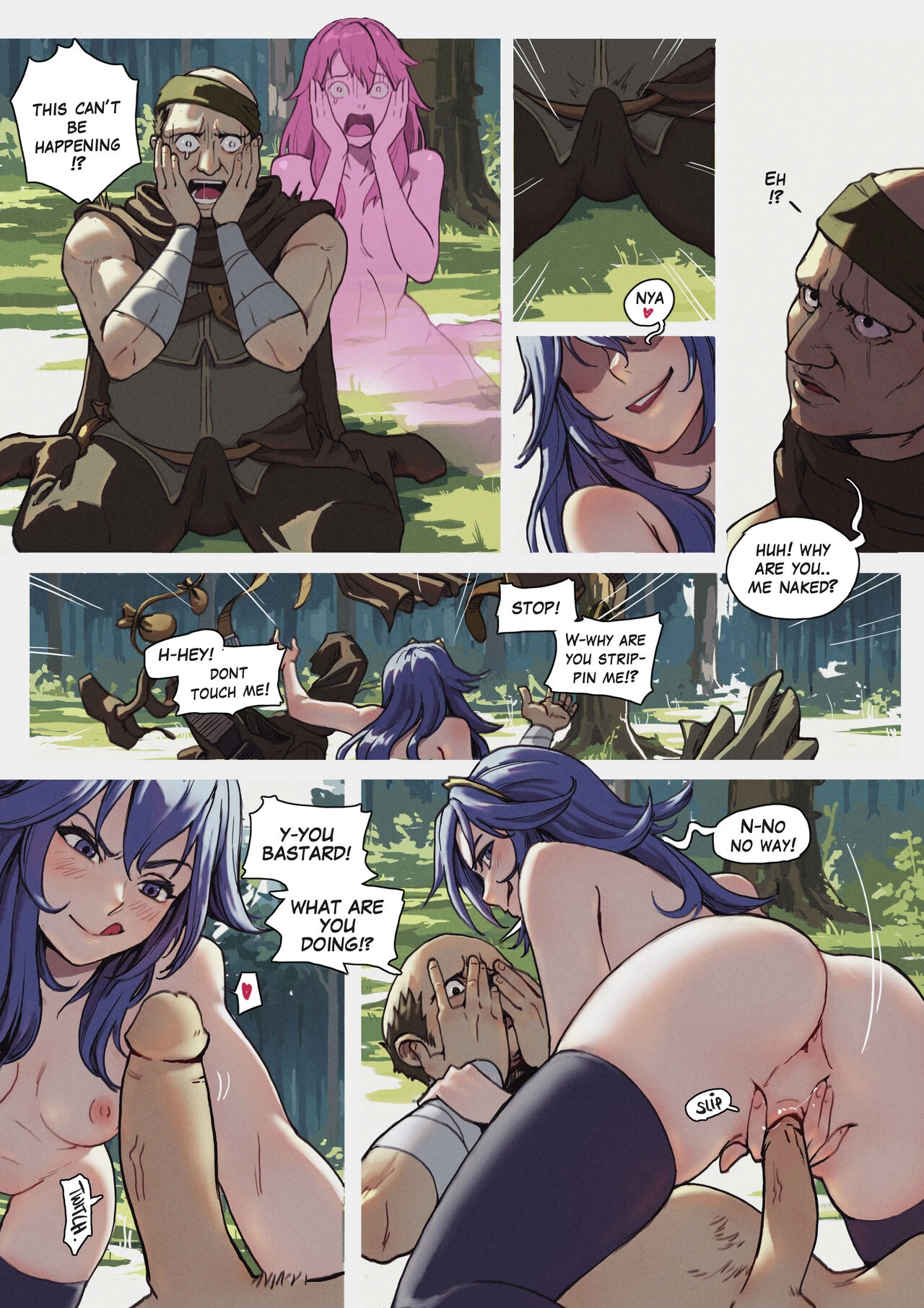 Lucina Gone Wild! porn comic picture 4