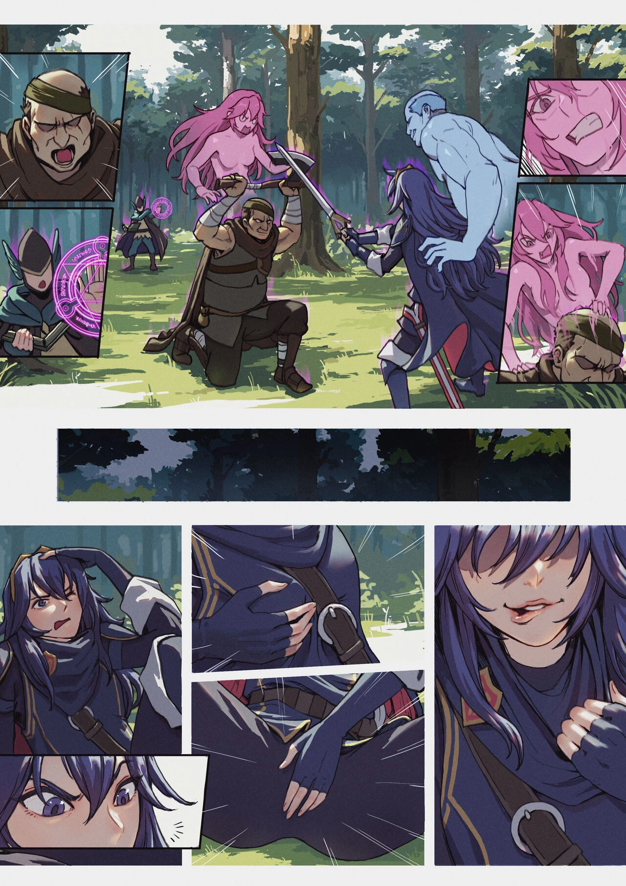 Lucina Gone Wild! porn comic picture 7