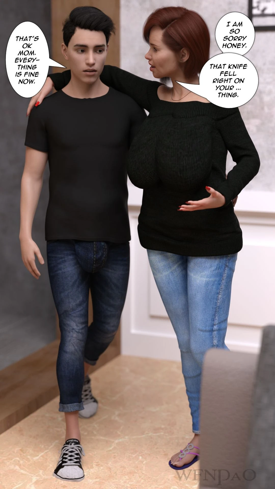 Luck and love porn comic picture 1