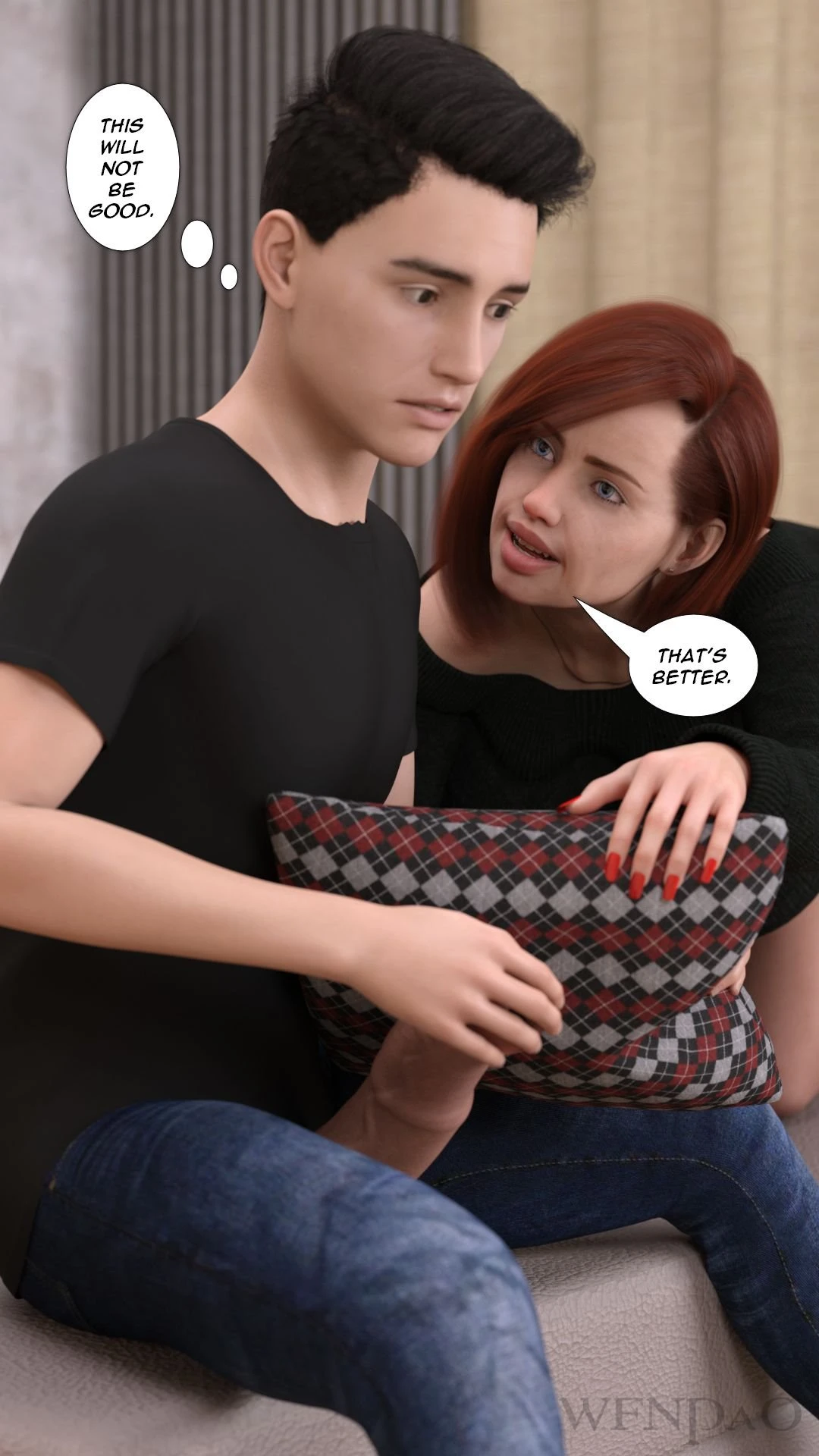 Luck and love porn comic picture 27