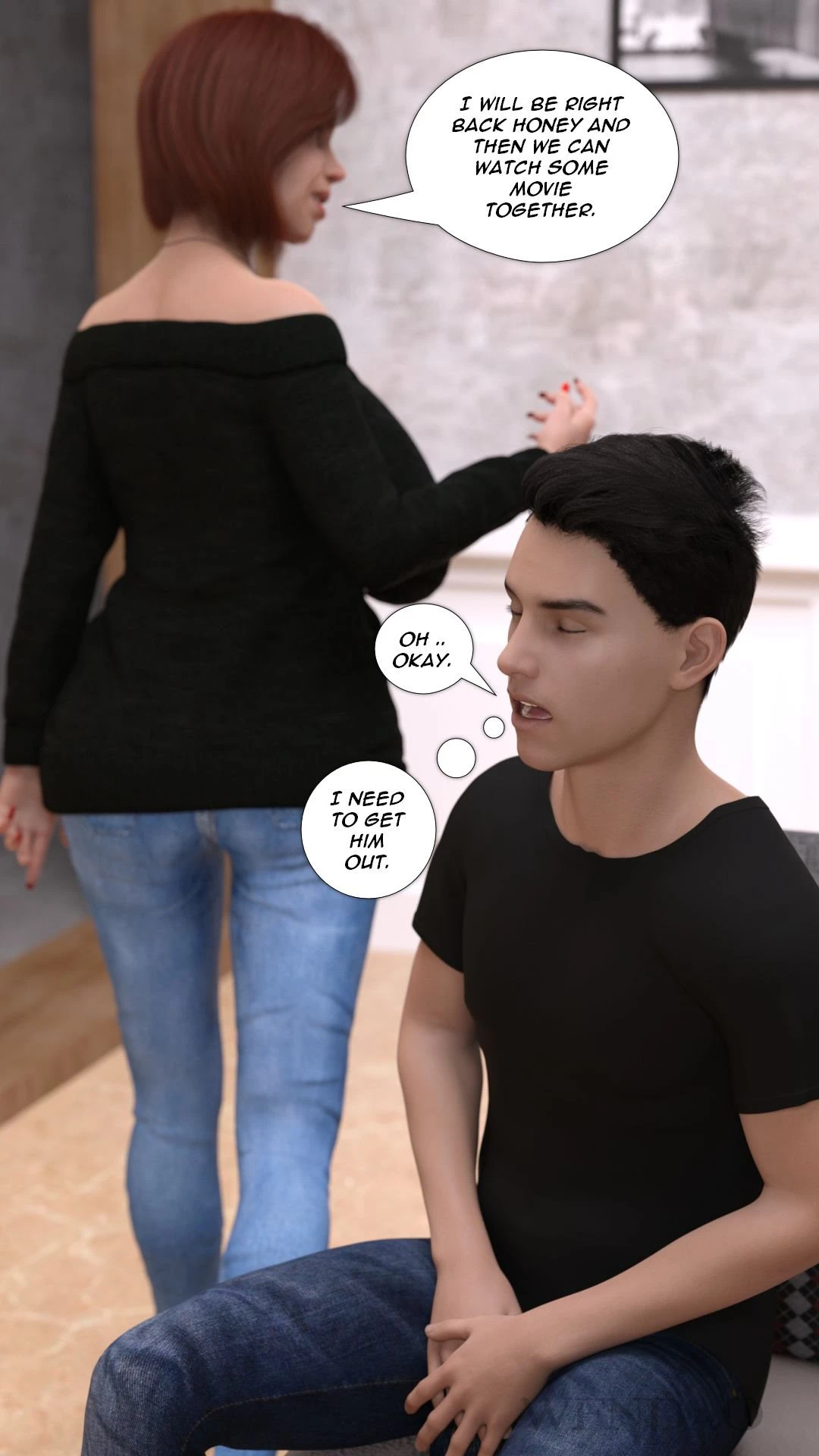 Luck and love porn comic picture 5