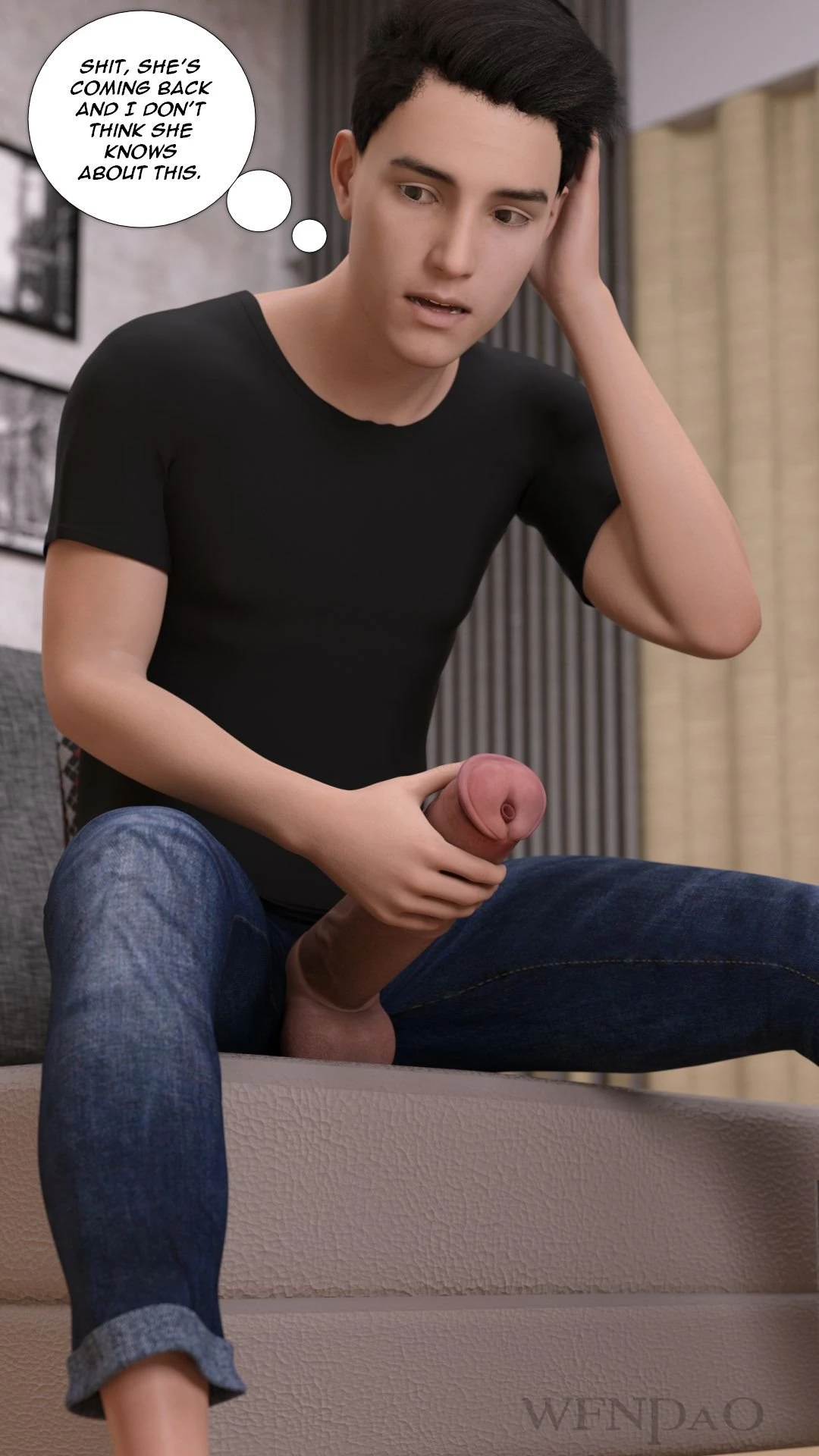 Luck and love porn comic picture 8