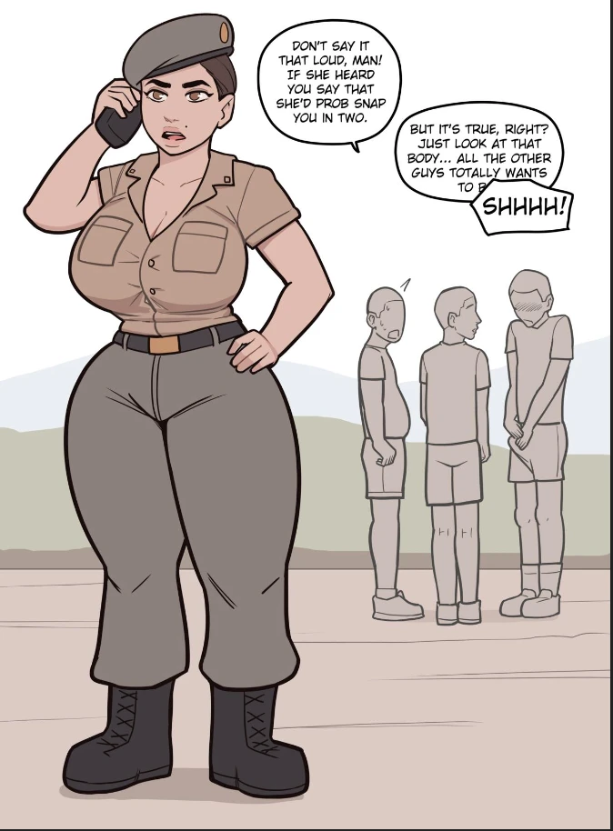 Lucky Recruits porn comic picture 1
