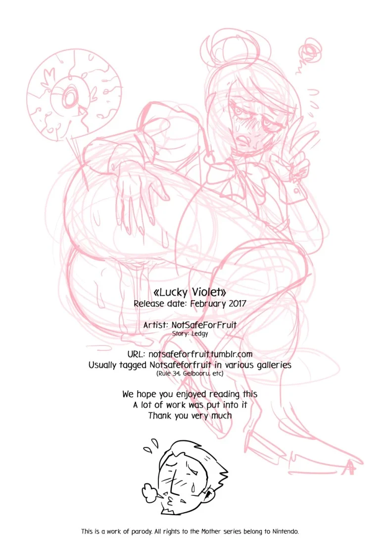 Lucky Violet porn comic picture 8