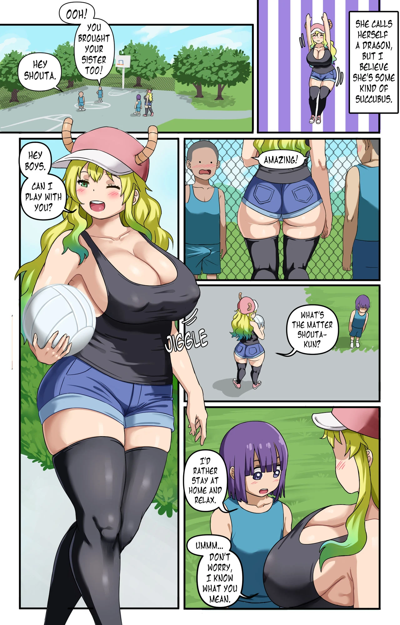 Lucoa porn comic picture 1