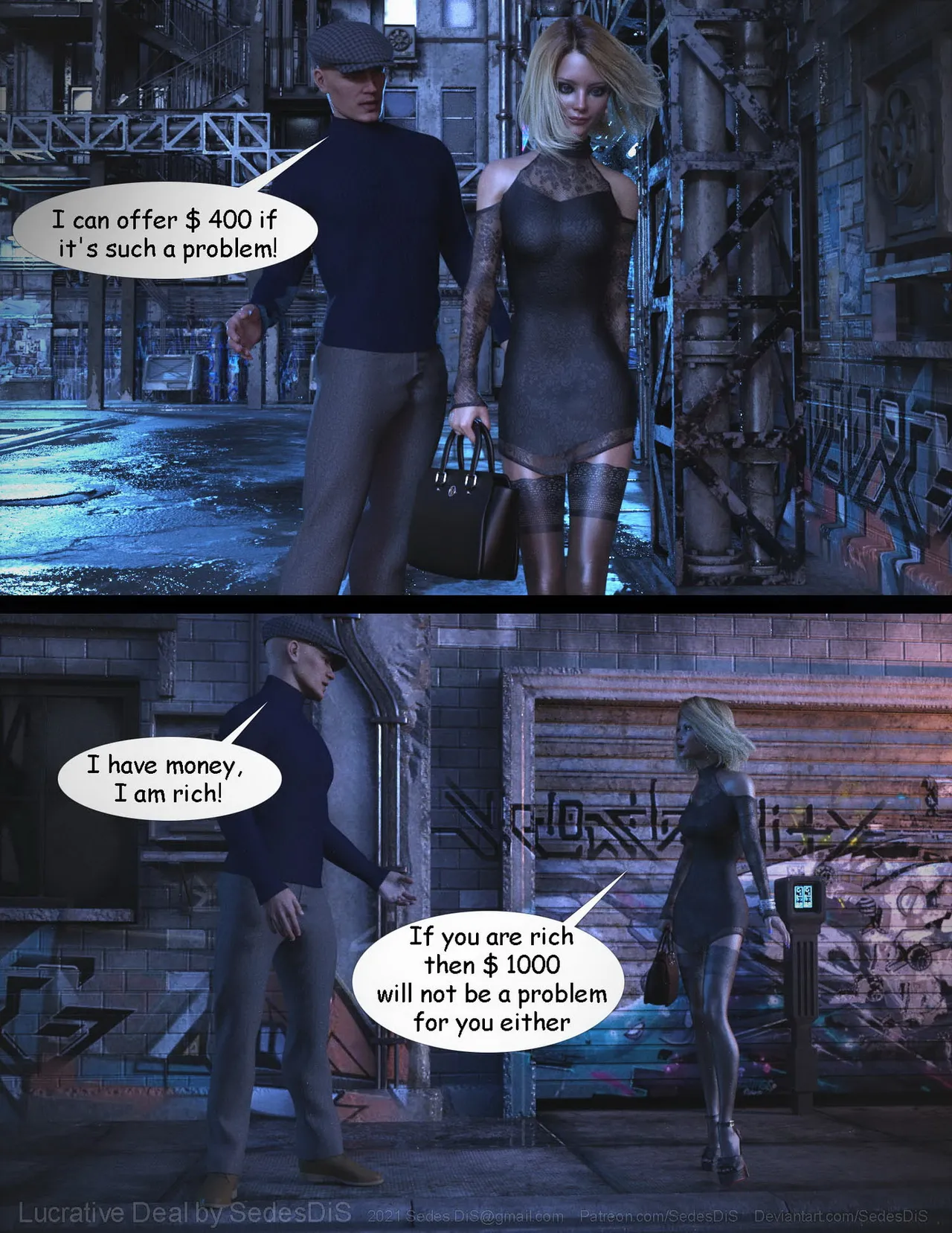 Lucrative Deal porn comic picture 10