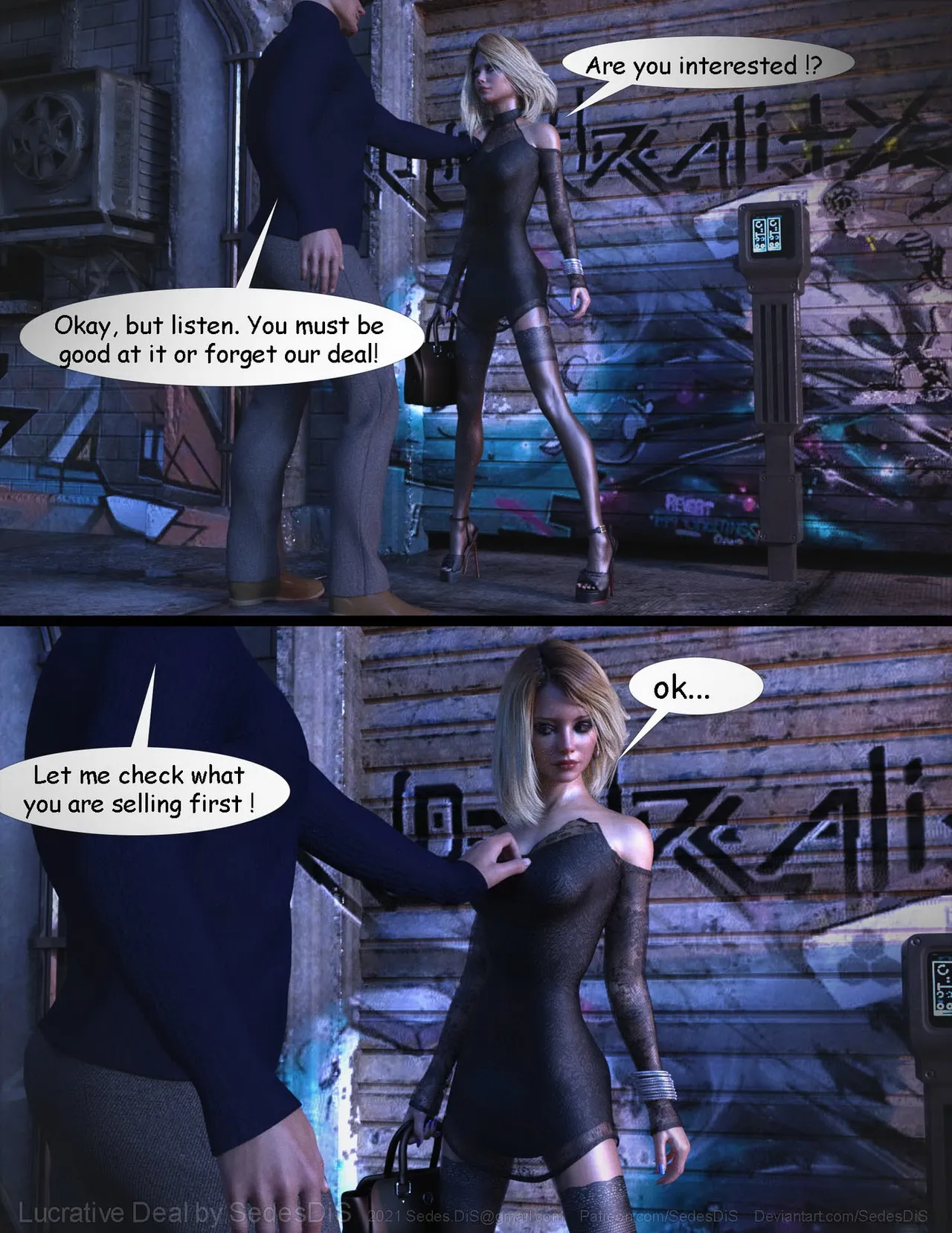 Lucrative Deal porn comic picture 11