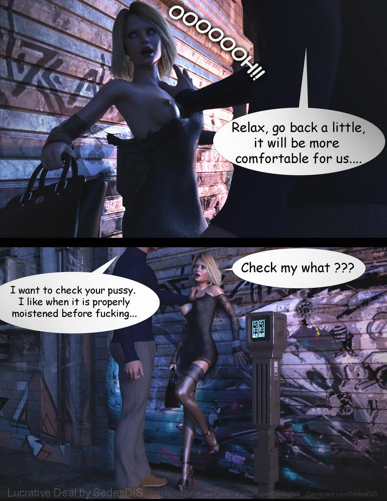 Lucrative Deal porn comic picture 14