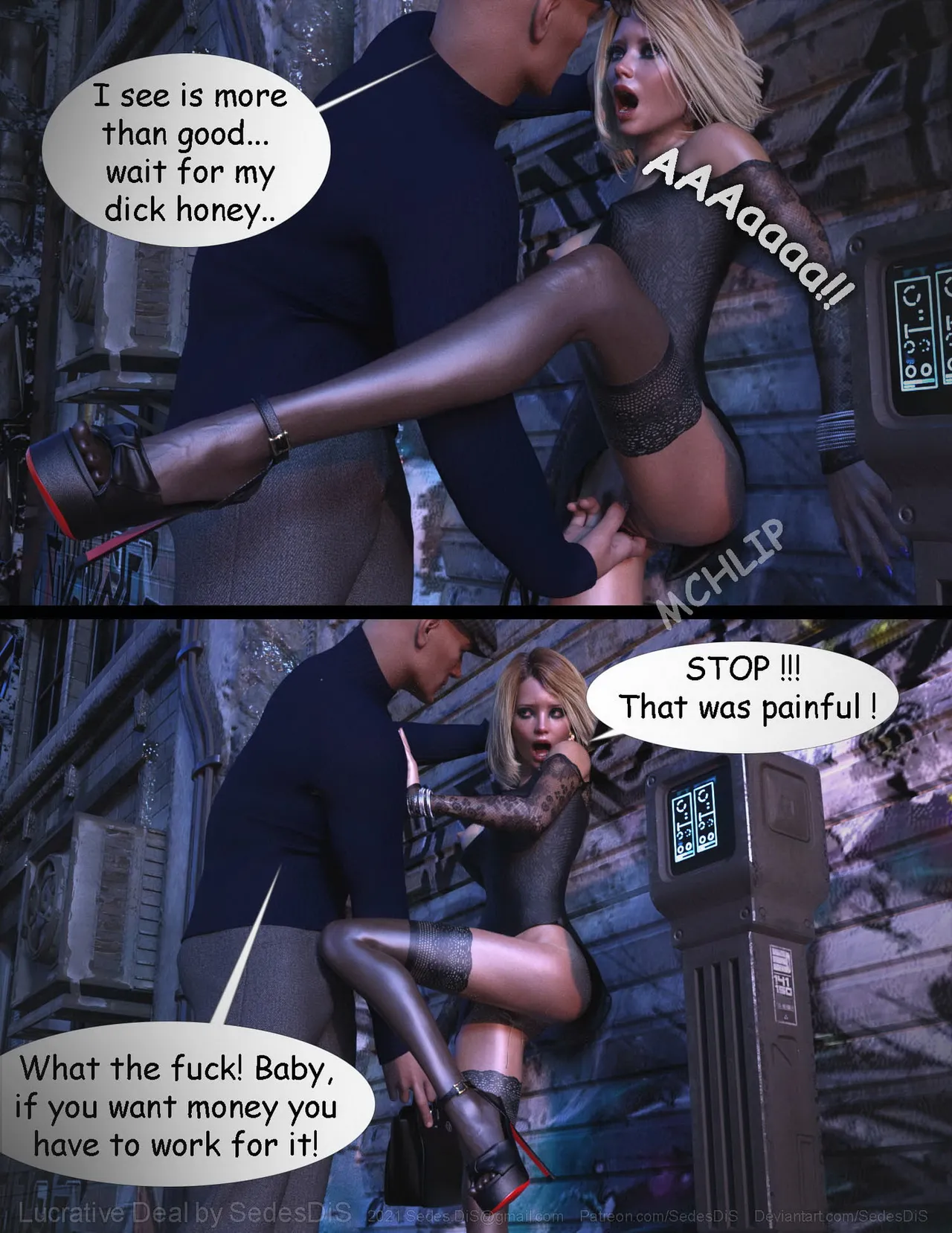 Lucrative Deal porn comic picture 18