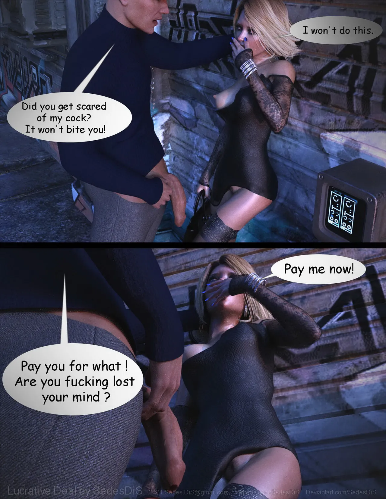 Lucrative Deal porn comic picture 21