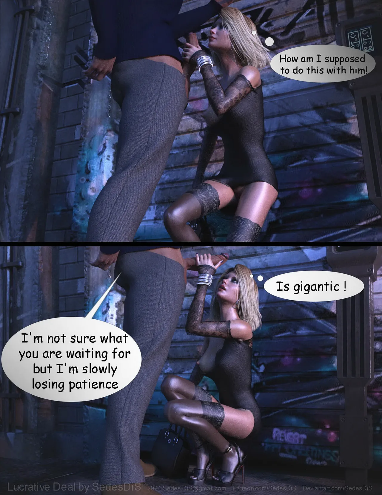 Lucrative Deal porn comic picture 23