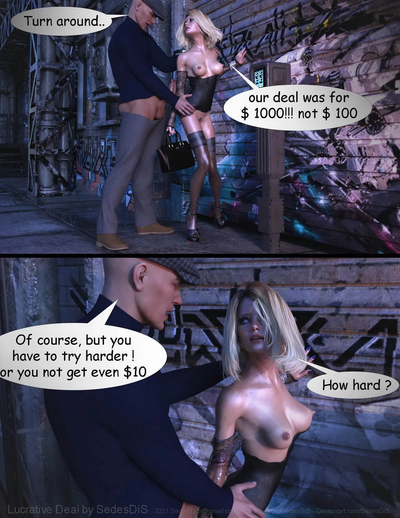 Lucrative Deal porn comic picture 38