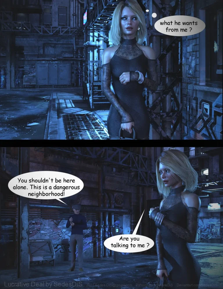 Lucrative Deal porn comic picture 4