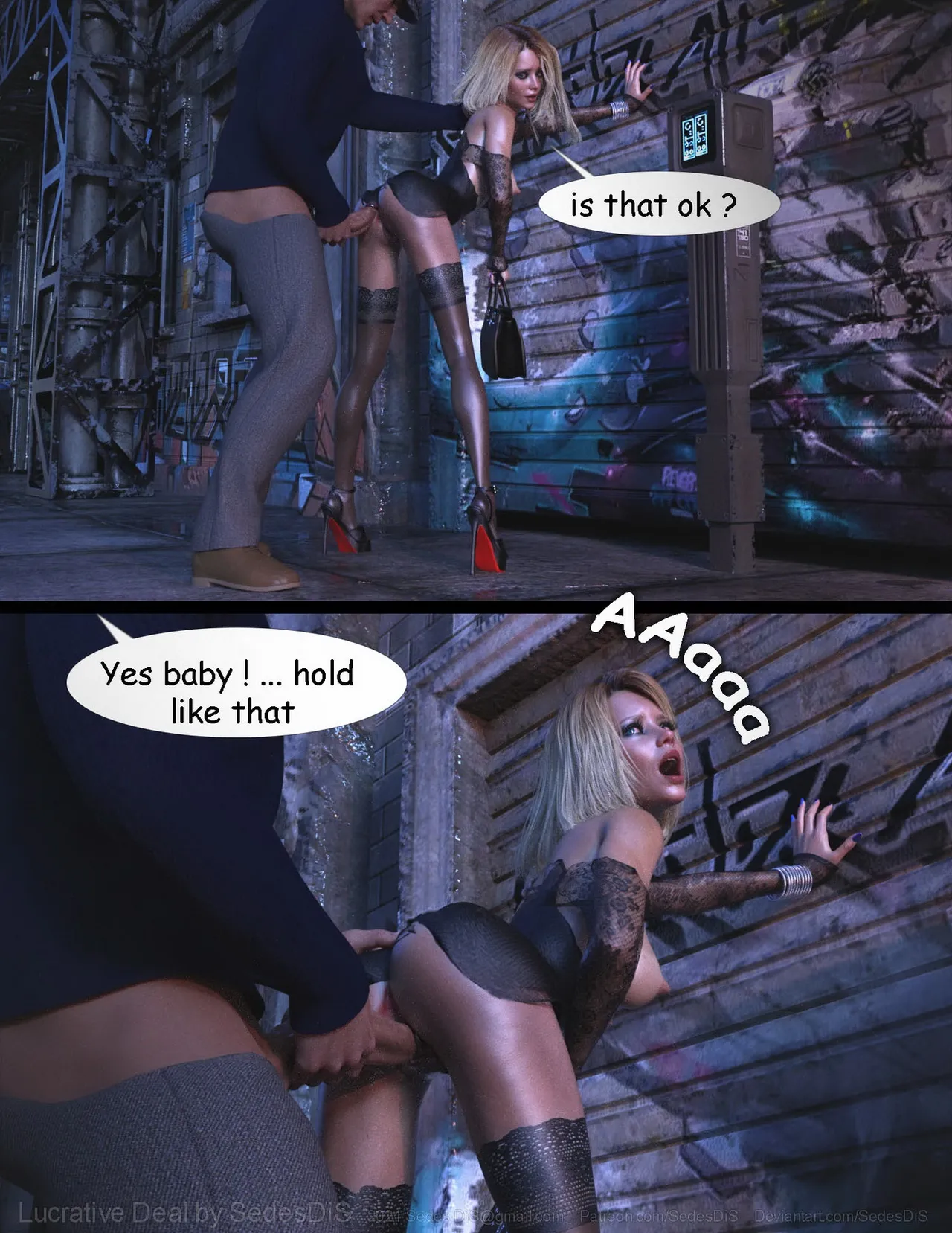 Lucrative Deal porn comic picture 40