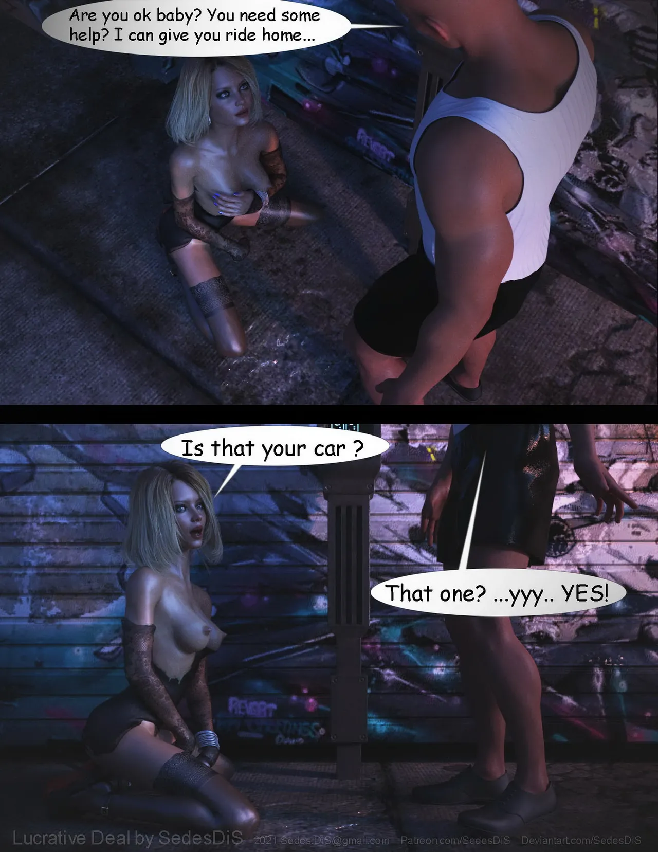 Lucrative Deal porn comic picture 47