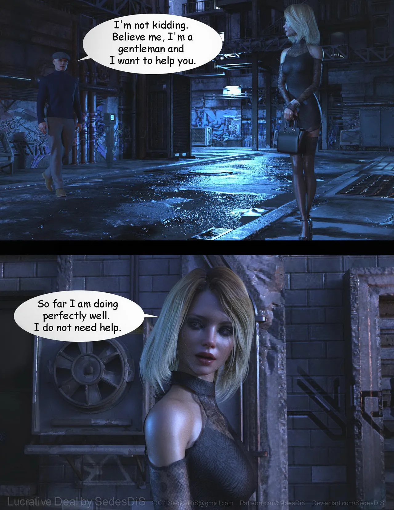 Lucrative Deal porn comic picture 6