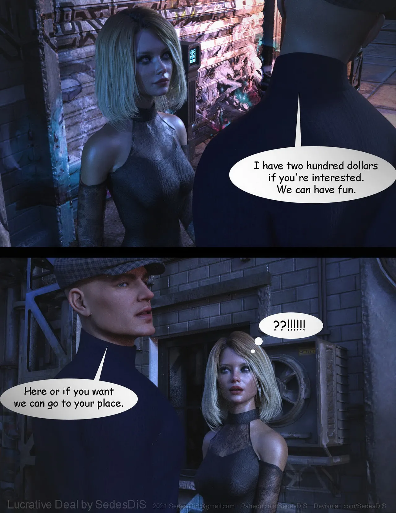 Lucrative Deal porn comic picture 8