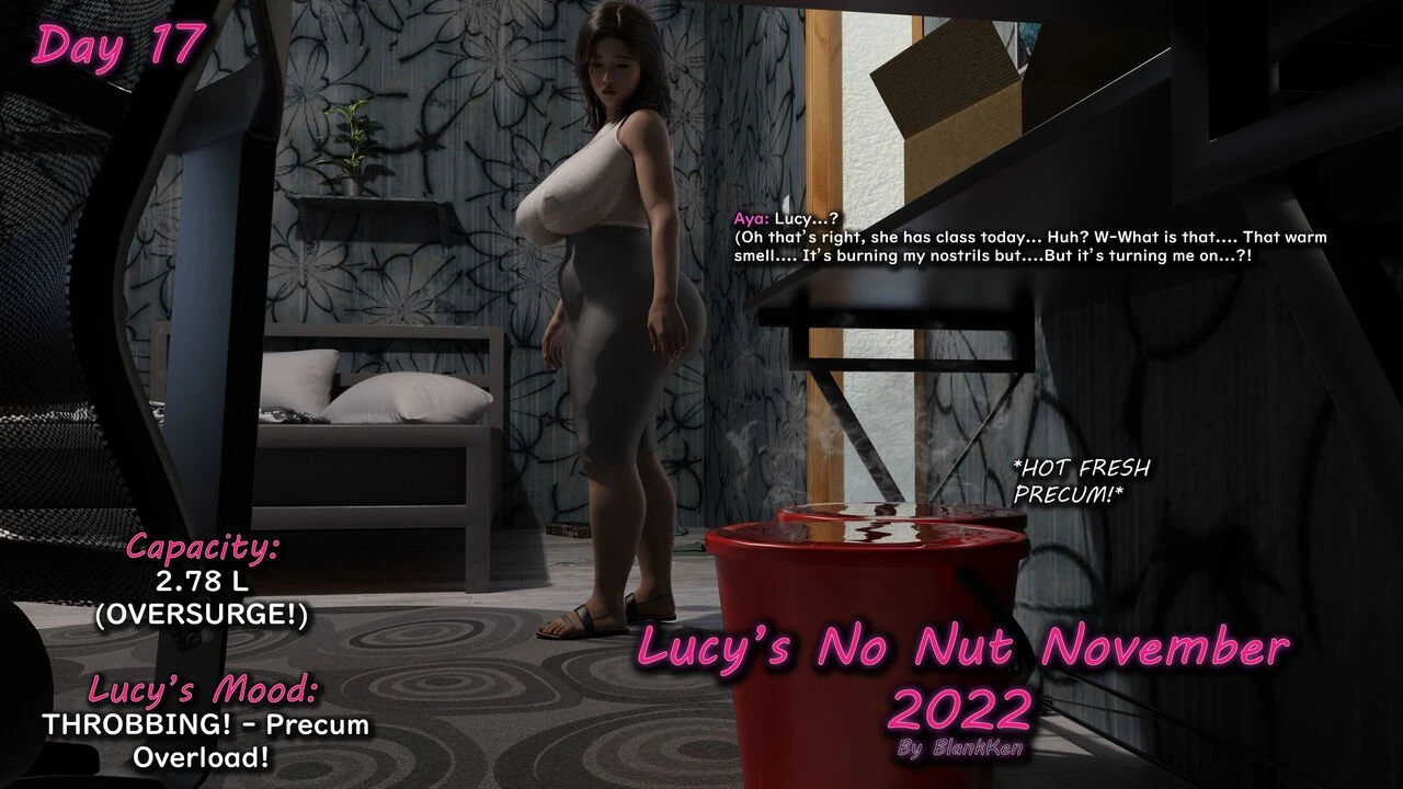 Lucy's No Nut November 2022 porn comic picture 18