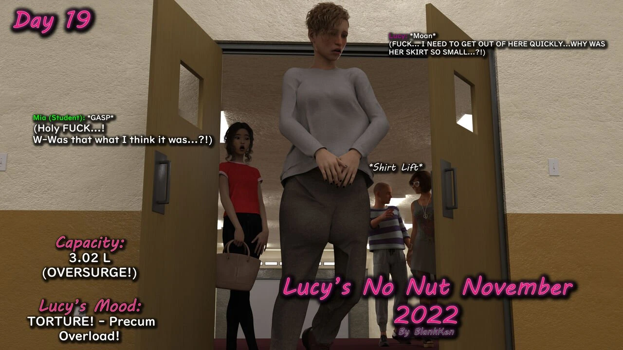 Lucy's No Nut November 2022 porn comic picture 20