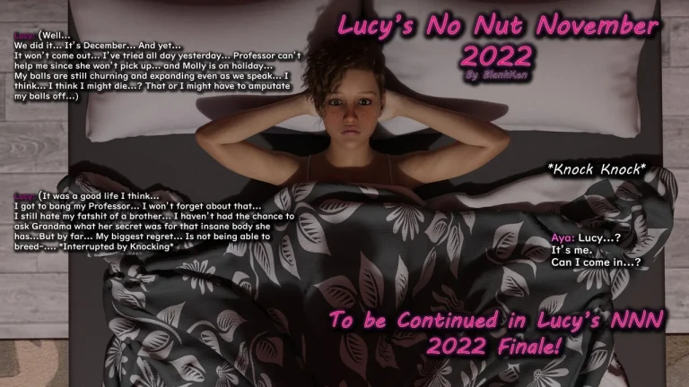 Lucy's No Nut November 2022 porn comic picture 32