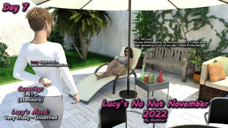 Lucy's No Nut November 2022 porn comic picture 7