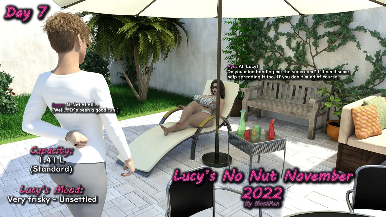 Lucy's No Nut November 2022 porn comic picture 7