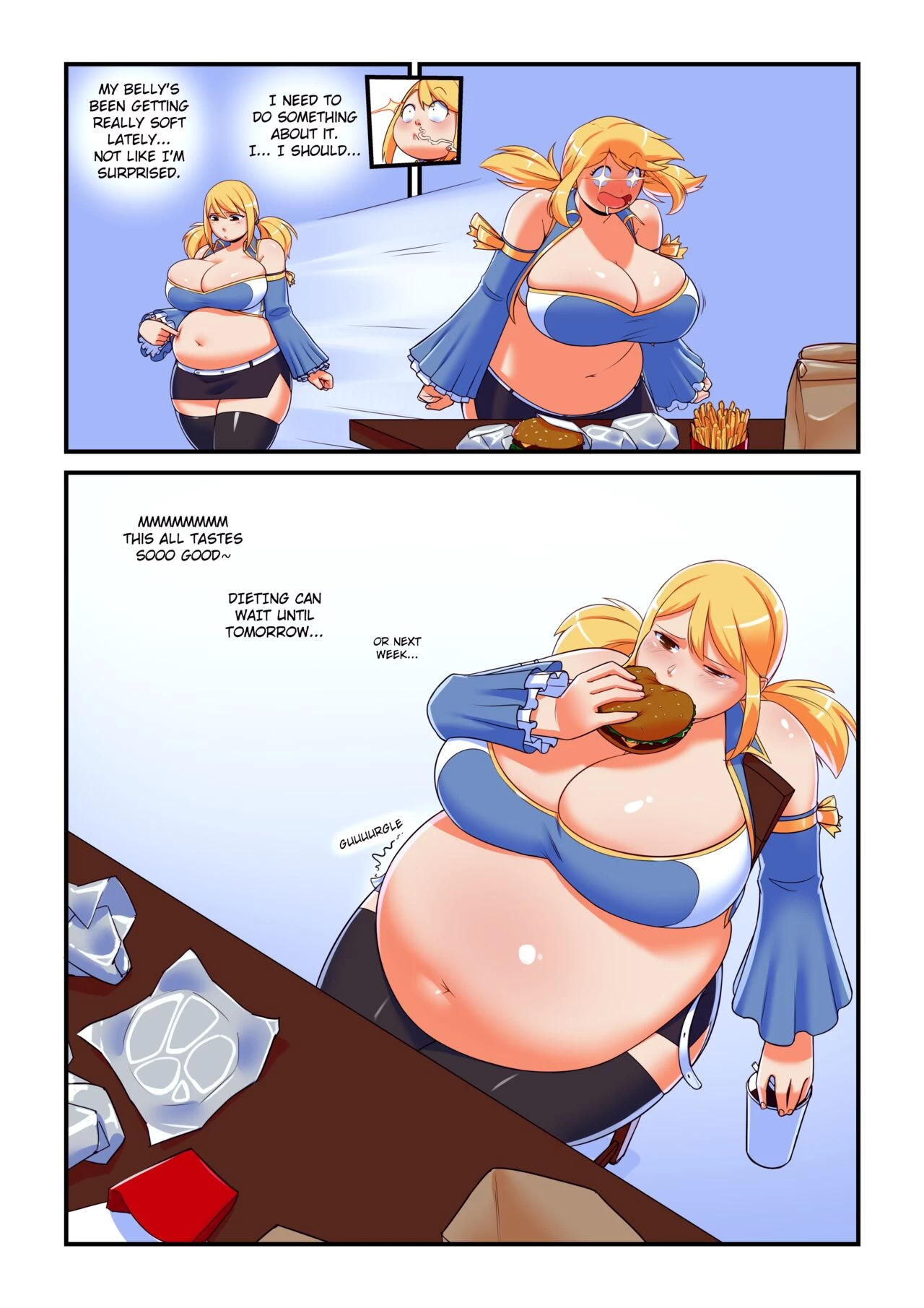 Lucy's Stuffing porn comic picture 3