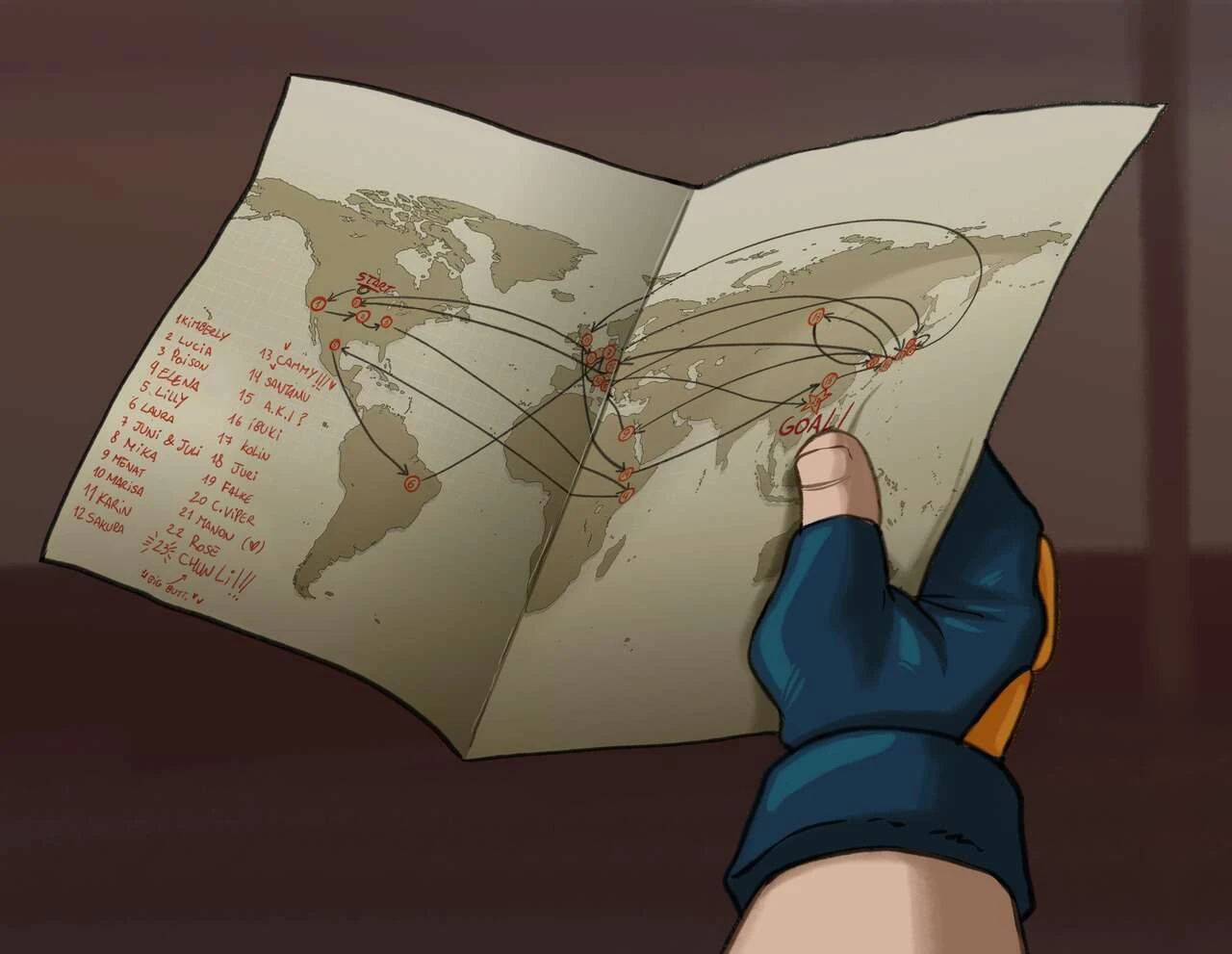 Luke's World Tour porn comic picture 1