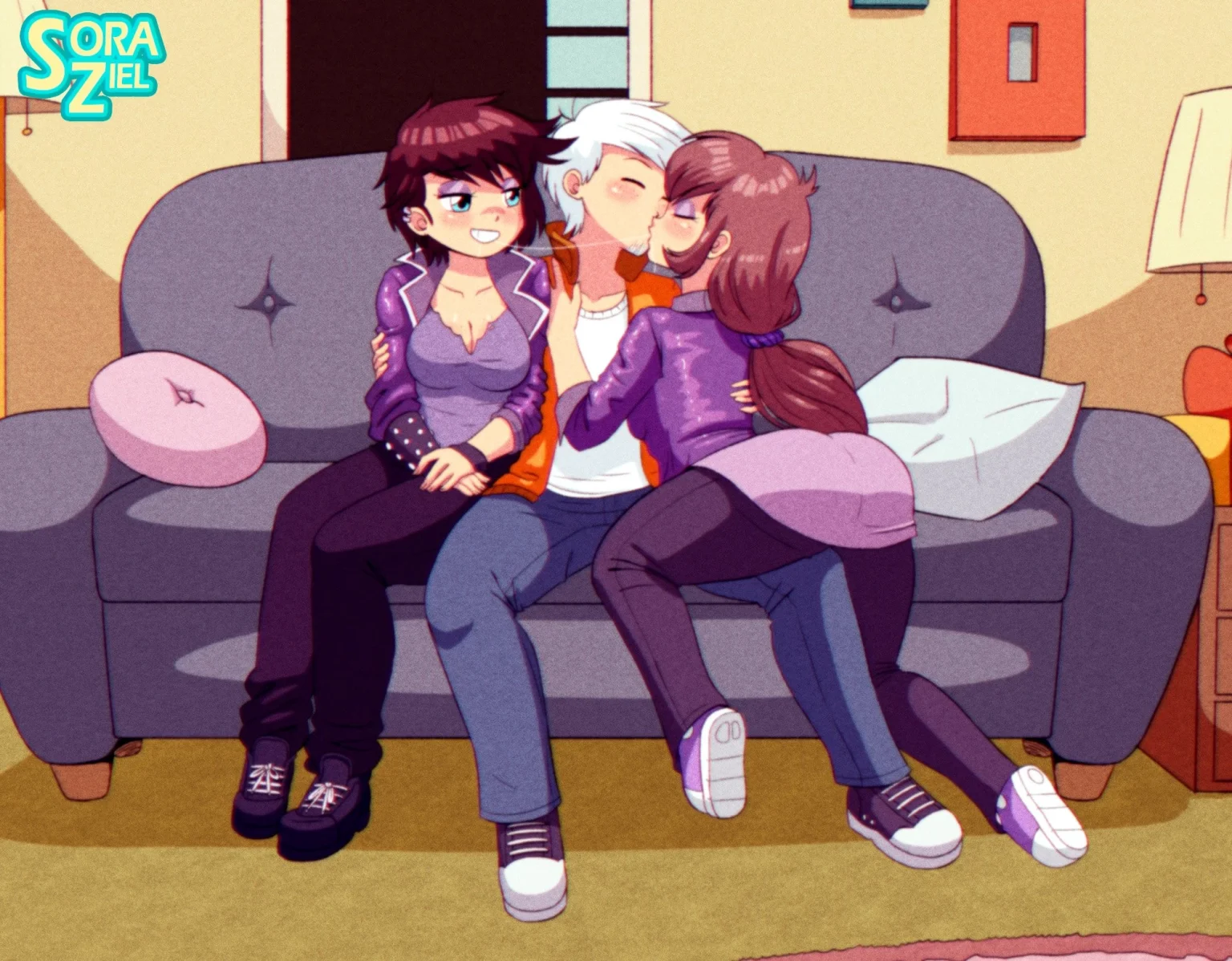 Luna & Lyra porn comic picture 1