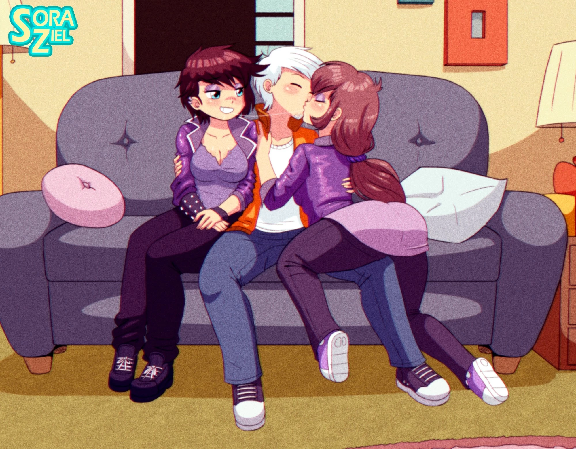 Luna & Lyra porn comic picture 1