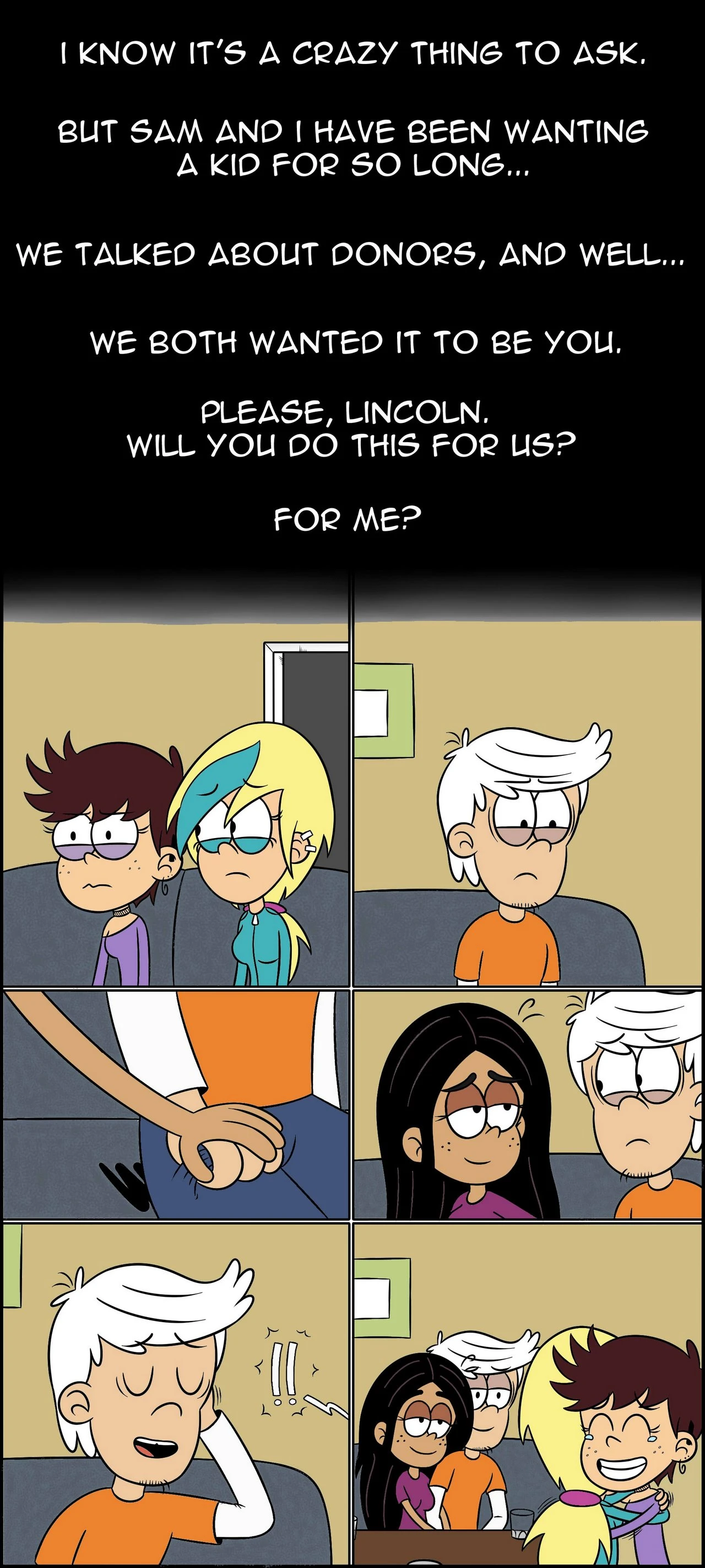 Luna's Favor porn comic picture 1