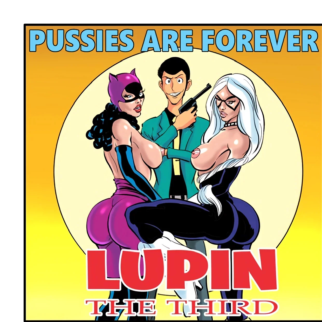 Lupin III Pussies are Forever porn comic picture 1