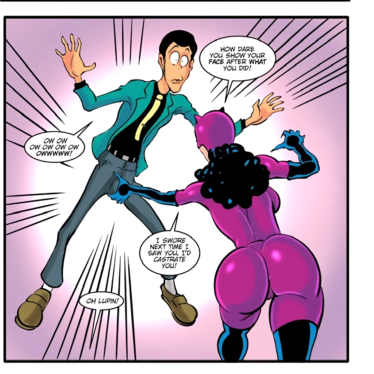 Lupin III Pussies are Forever porn comic picture 6
