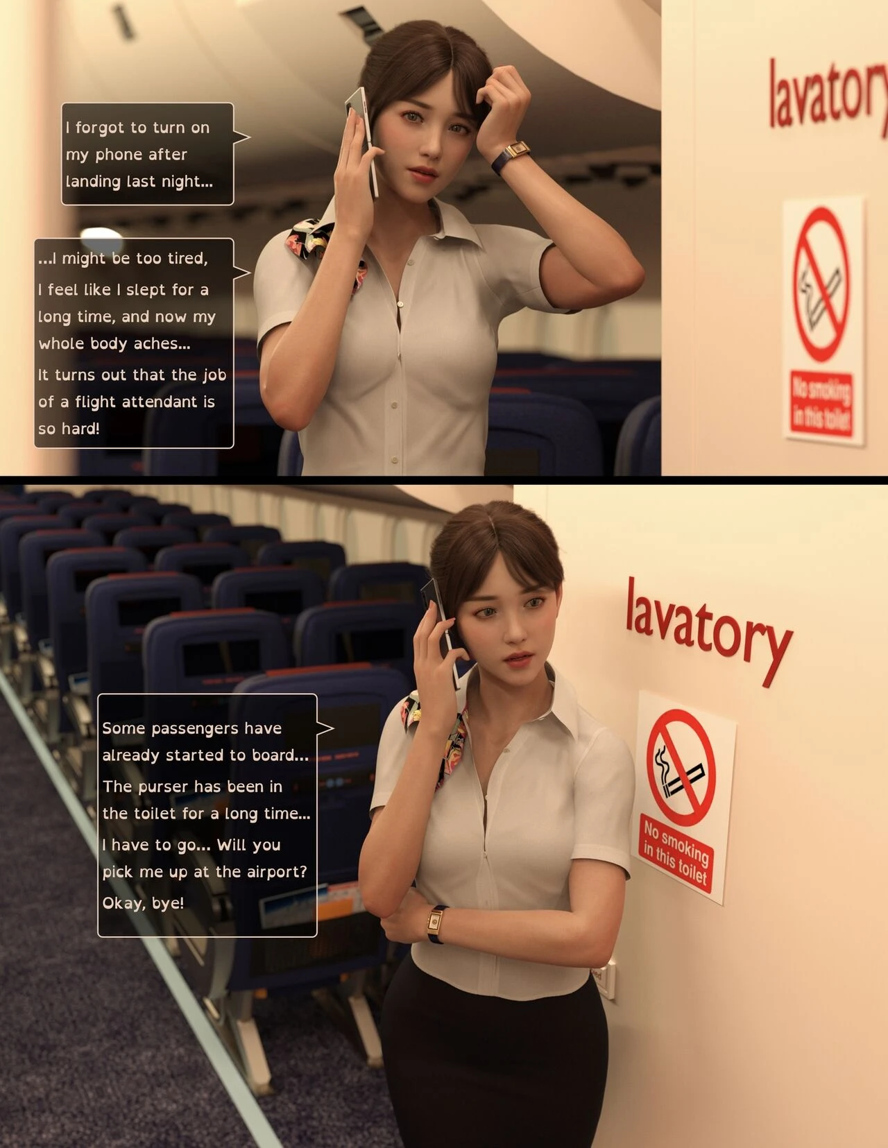 Lust Flight 03 porn comic picture 60