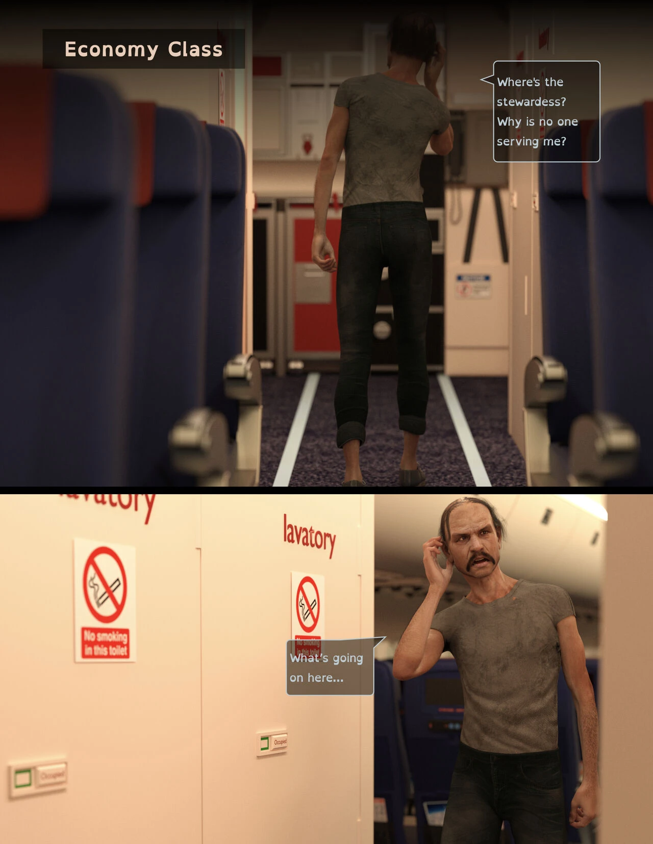 Lust flight 2 porn comic picture 32