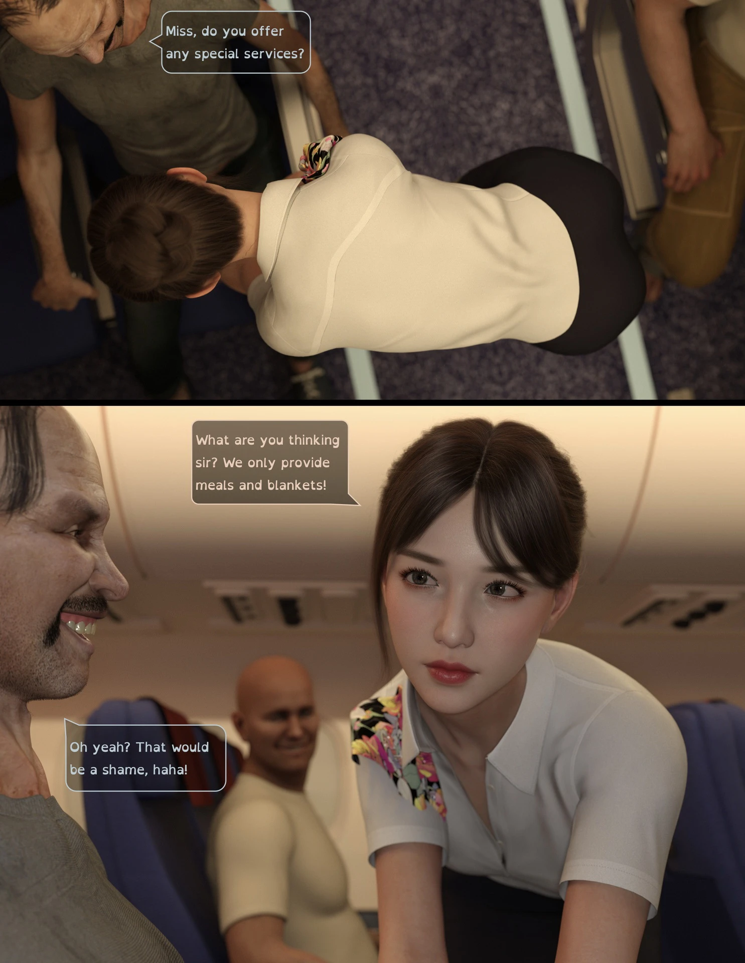 Lust Flight porn comic picture 11