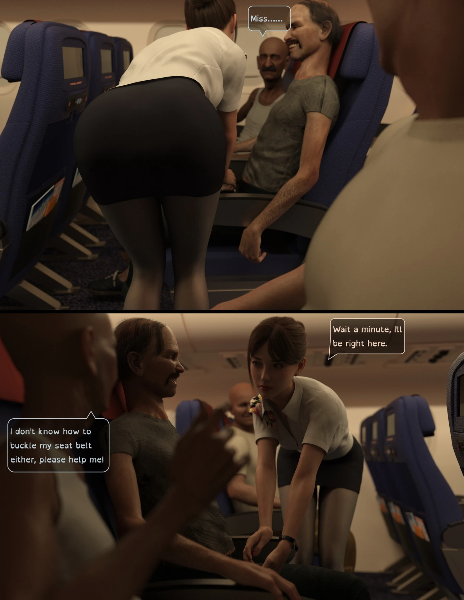 Lust Flight porn comic picture 12