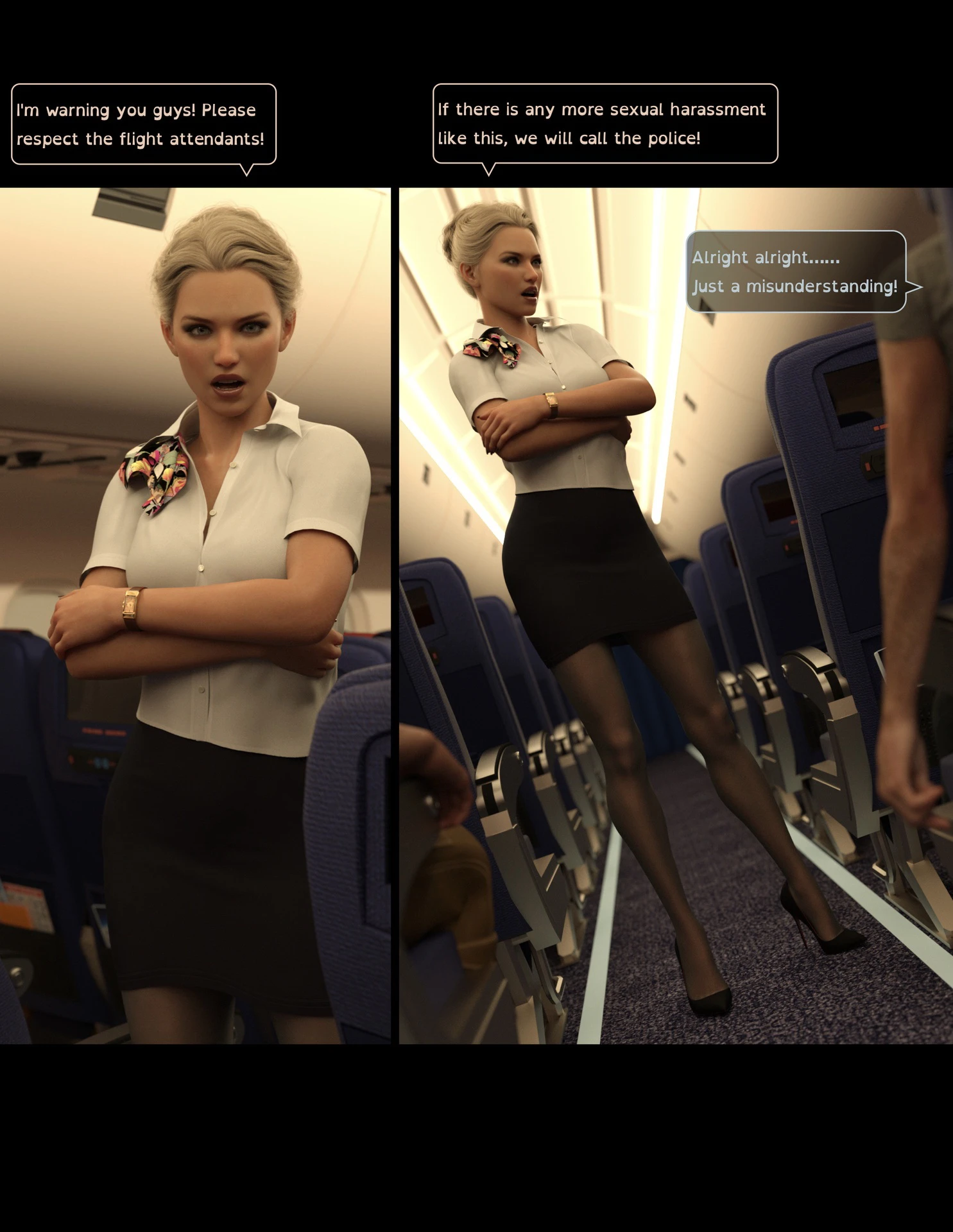 Lust Flight porn comic picture 18