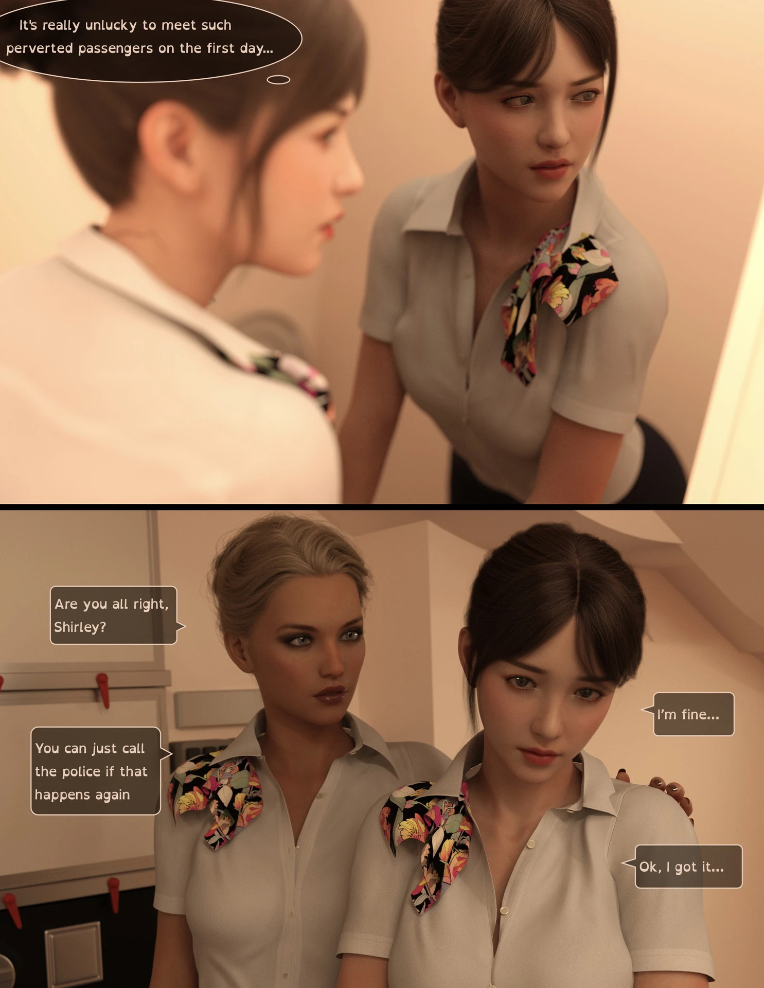 Lust Flight porn comic picture 19