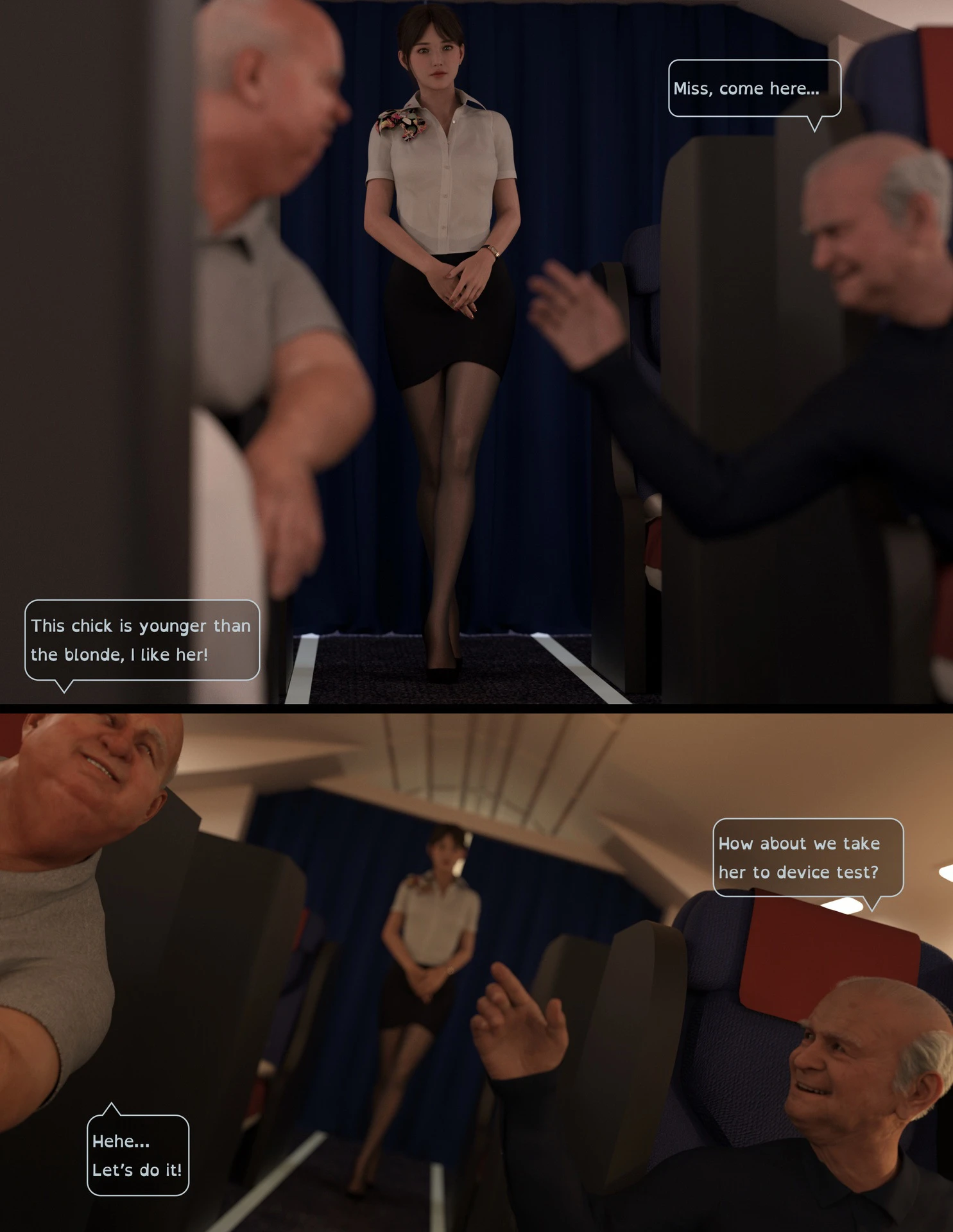 Lust Flight porn comic picture 22