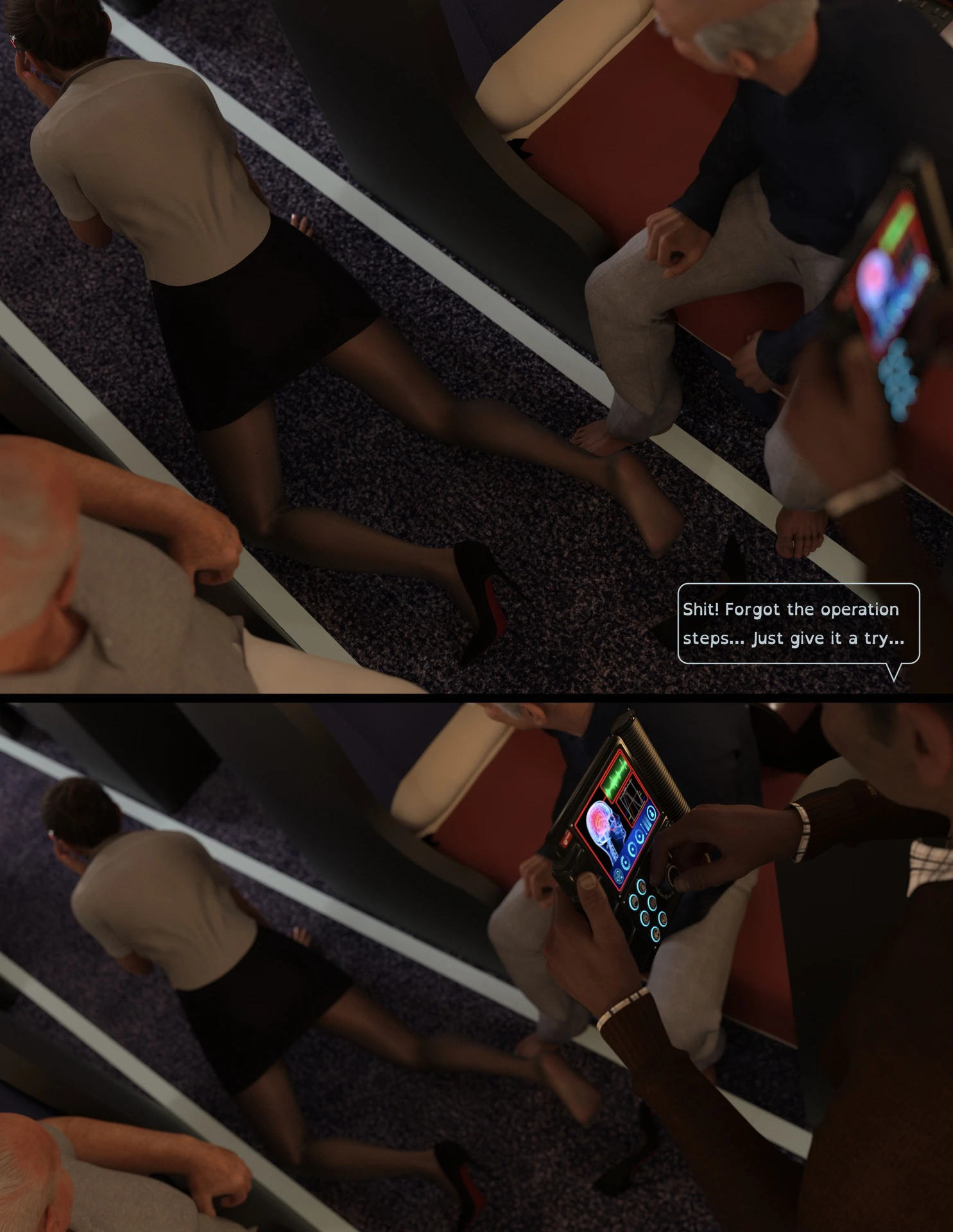 Lust Flight porn comic picture 30